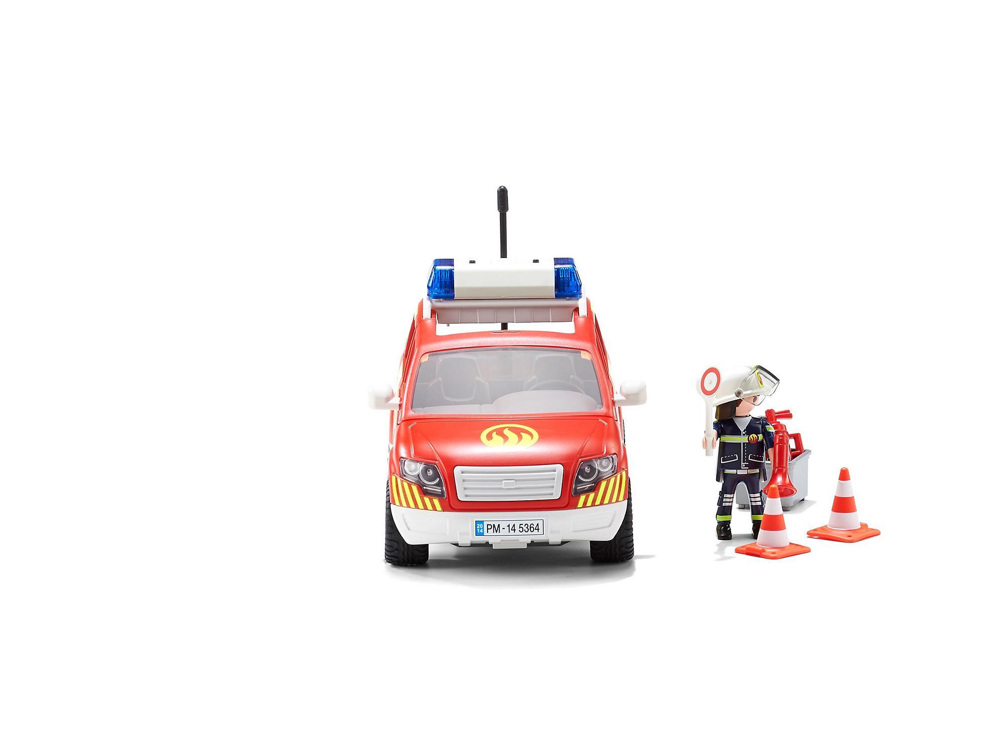 playmobil 5363 city action fire engine with lights and sound
