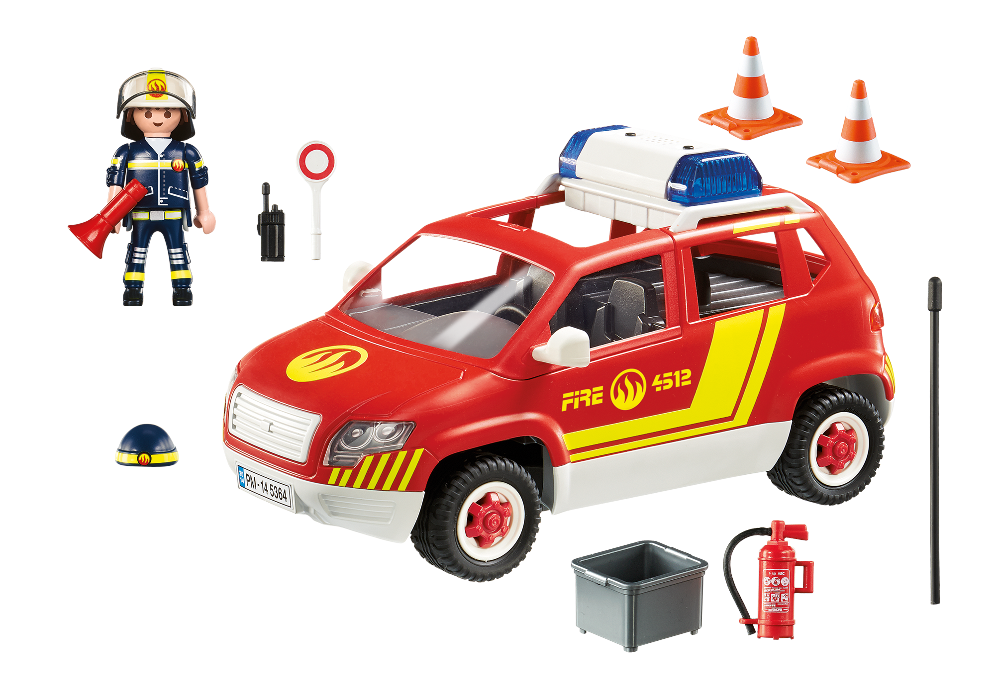 voiture de pompier playmobil