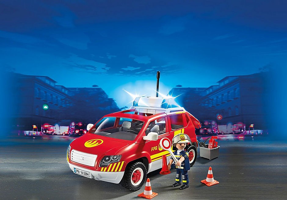 5364 Fire Chief´s Car with Lights and Sound detail image 1