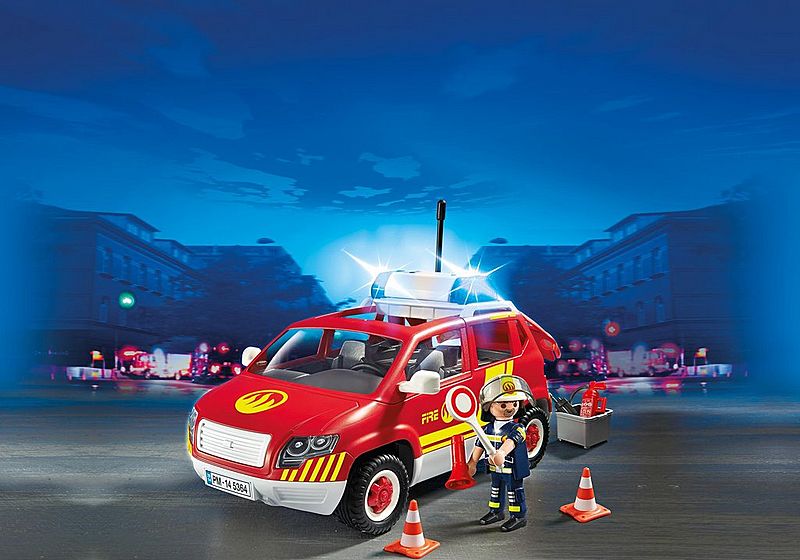 M 5364 - Coche Jefe de Bomberos con Luces y Sonido Mex$ 649.00 -50% Mex$ 325.00