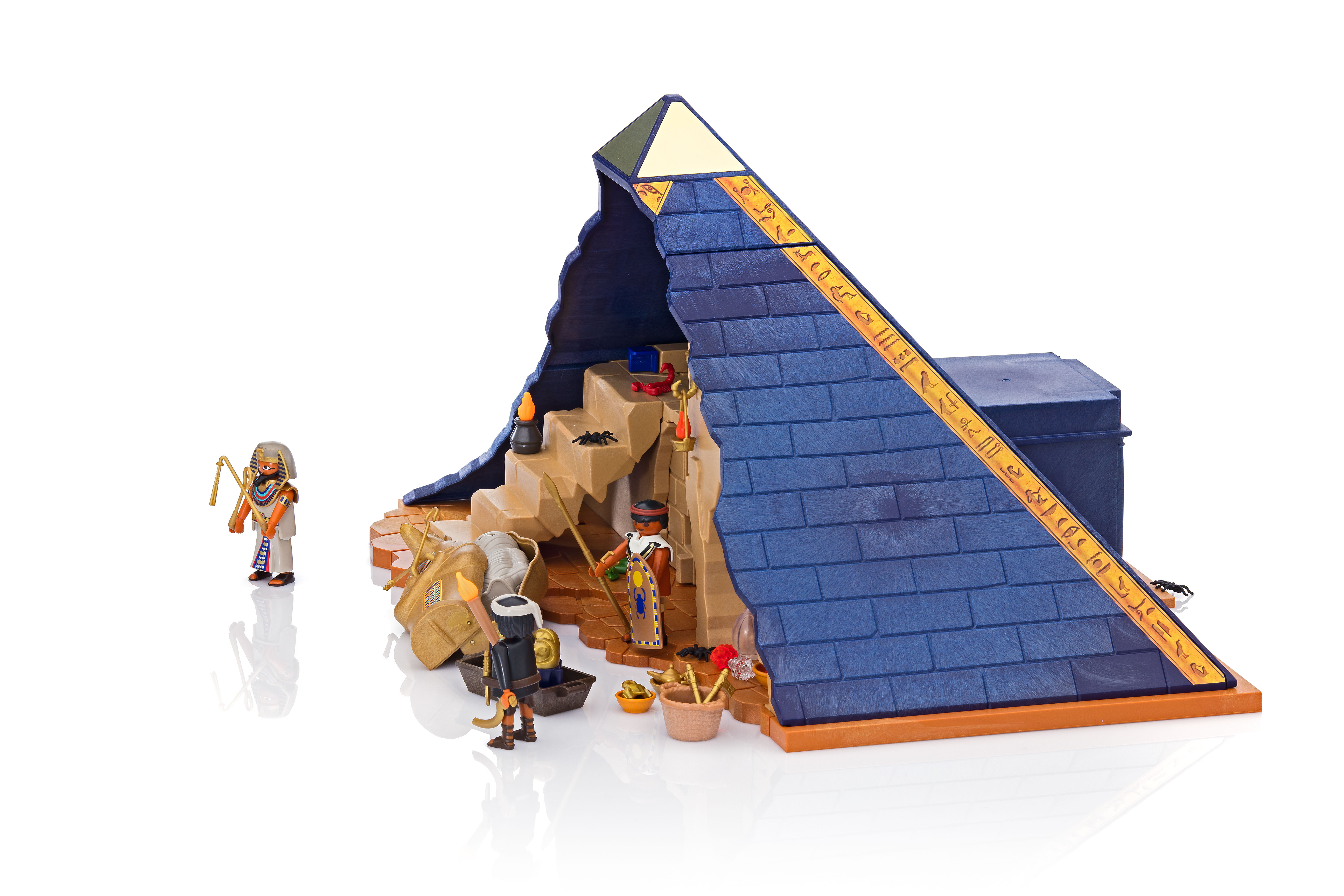 PLAYMOBIL - Pack 5386 Pyramide du Pharaon + 5387 Pilleurs Egyptiens avec  Trésor - Cdiscount Jeux - Jouets