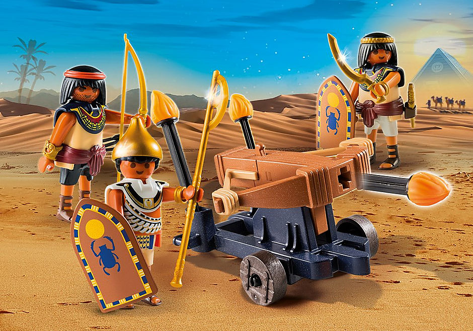 5388 Soldats du pharaon avec baliste detail image 1