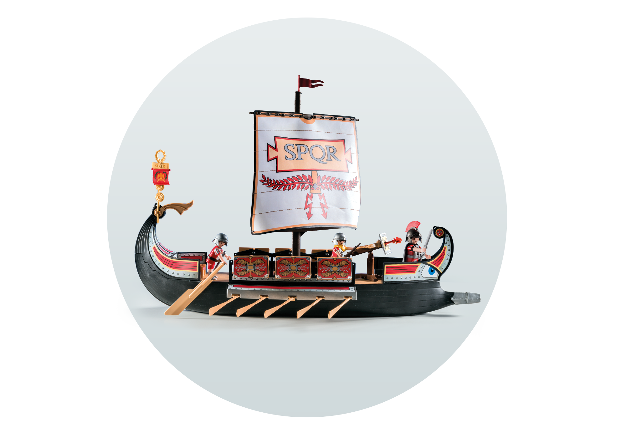 playmobil spqr ship