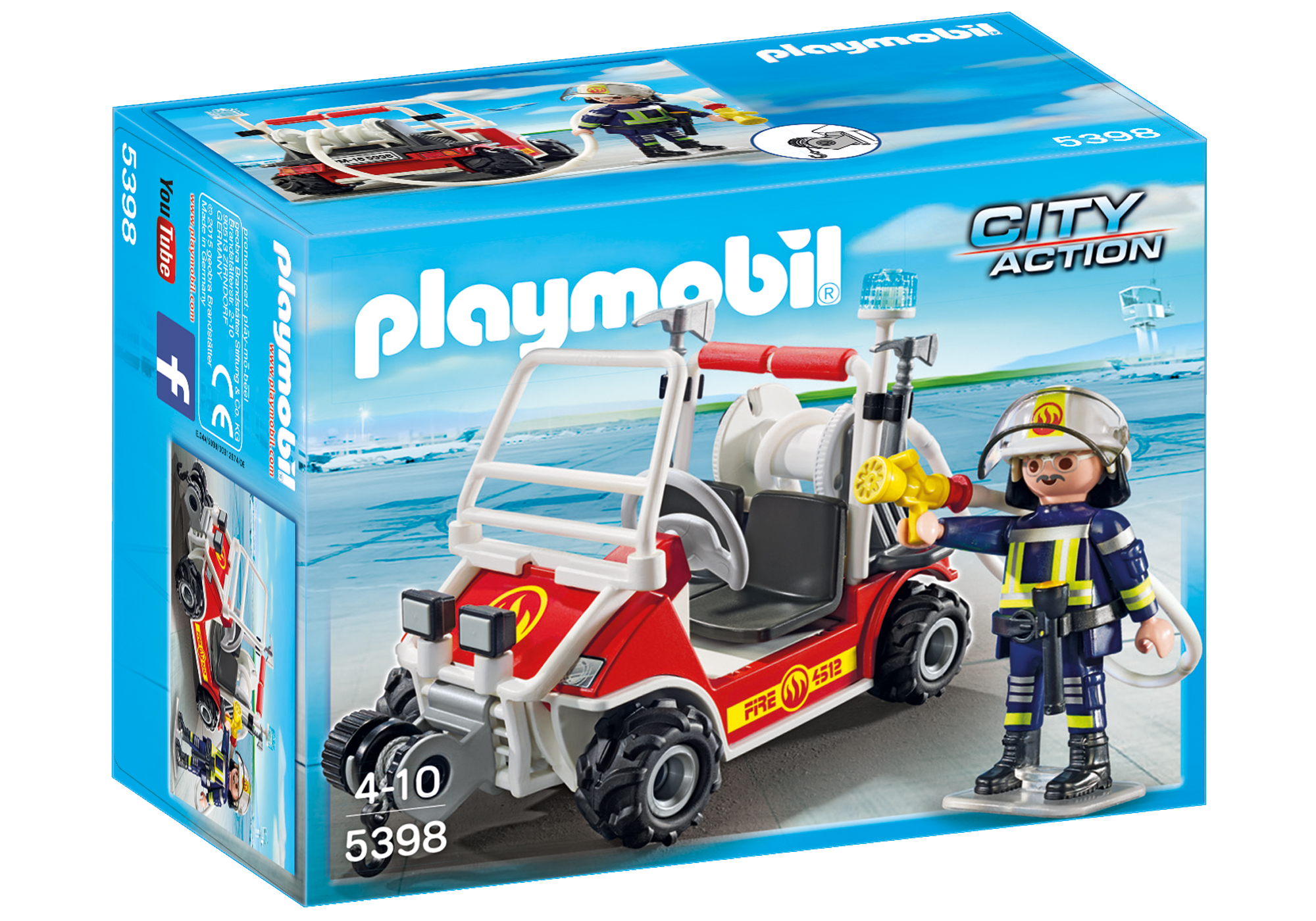 playmobil pompiers