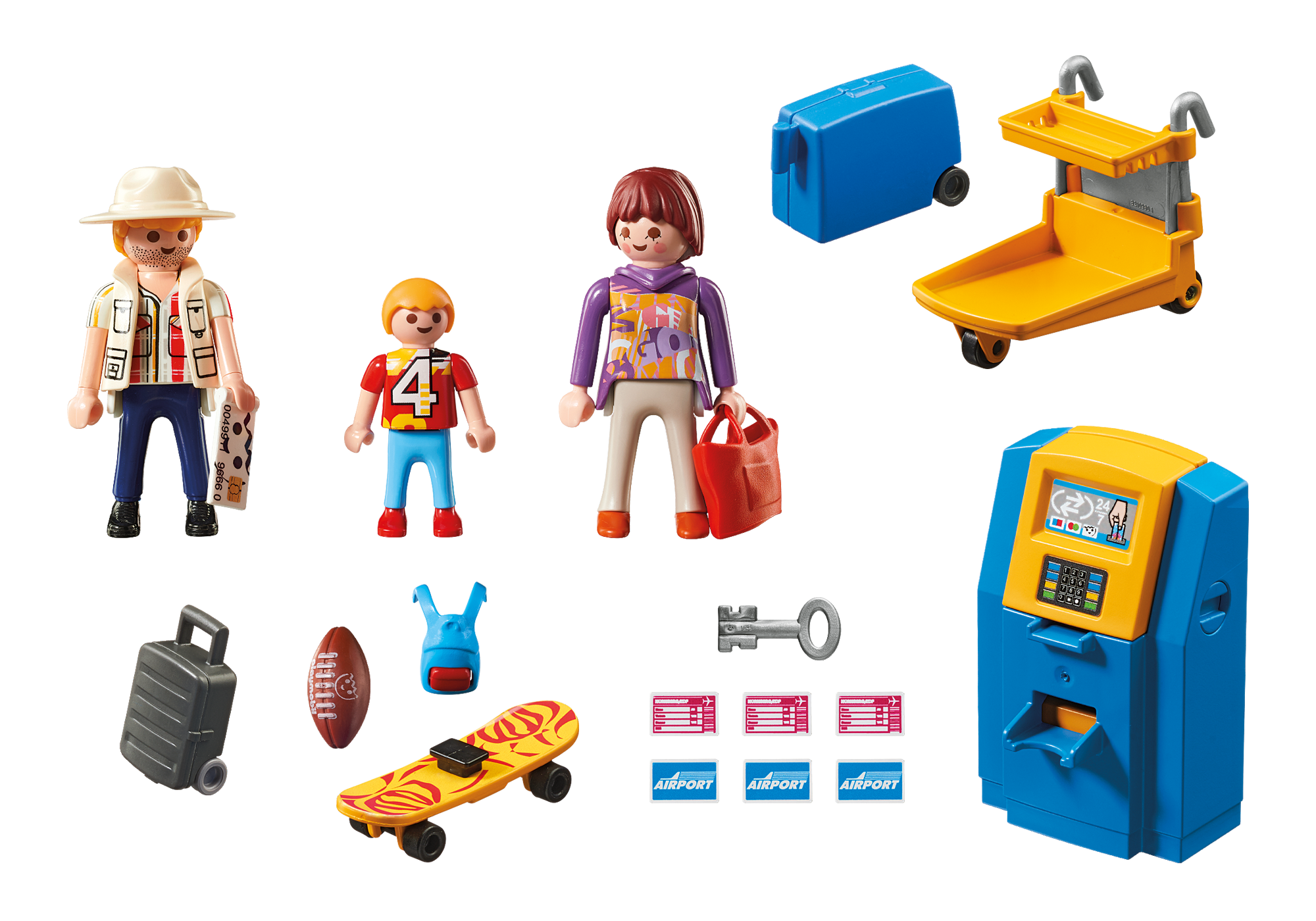 Rodzina Przy Automacie Bankomat Playmobil 5399 Sklep Sportowy