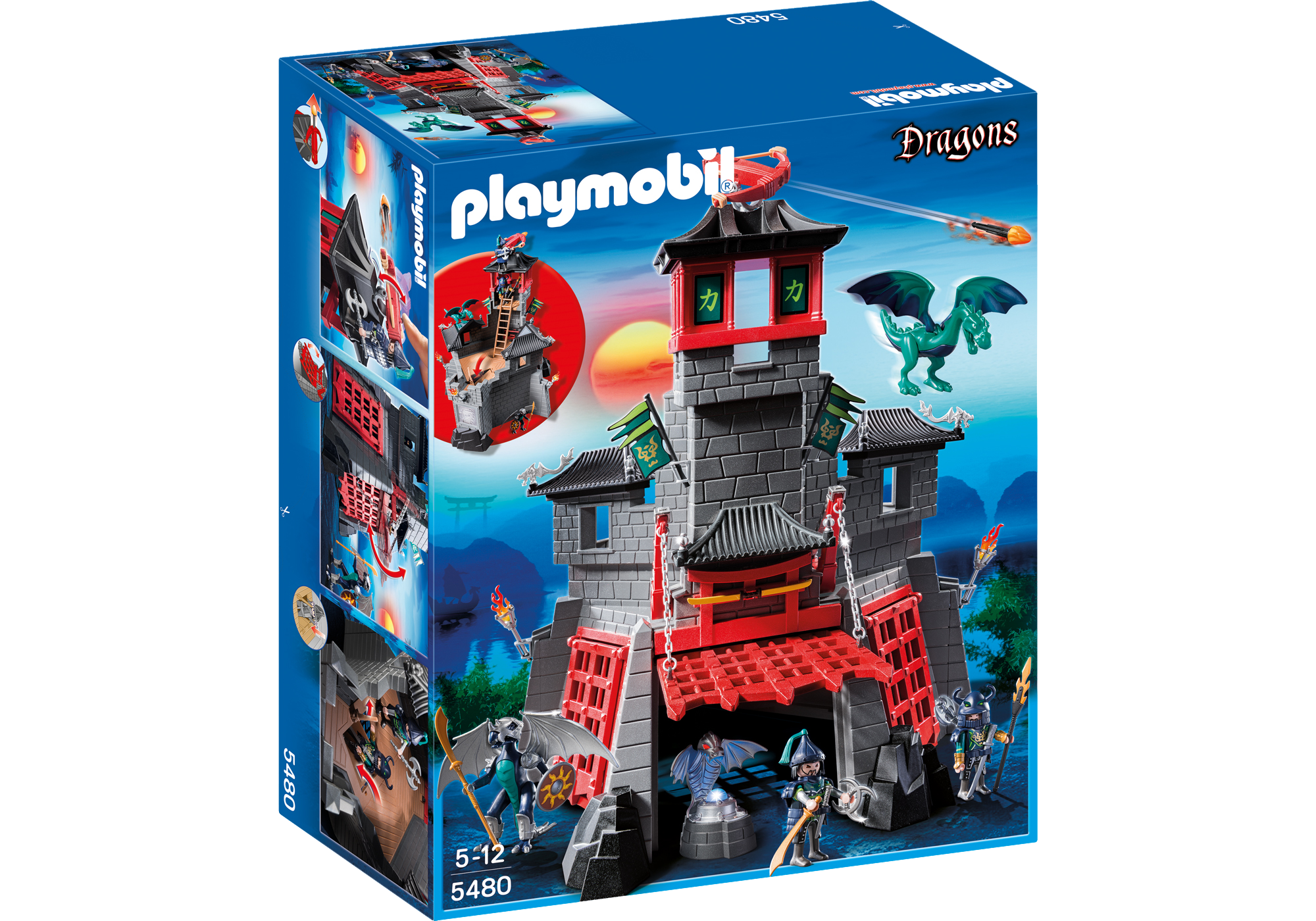 chateau playmobil dragon