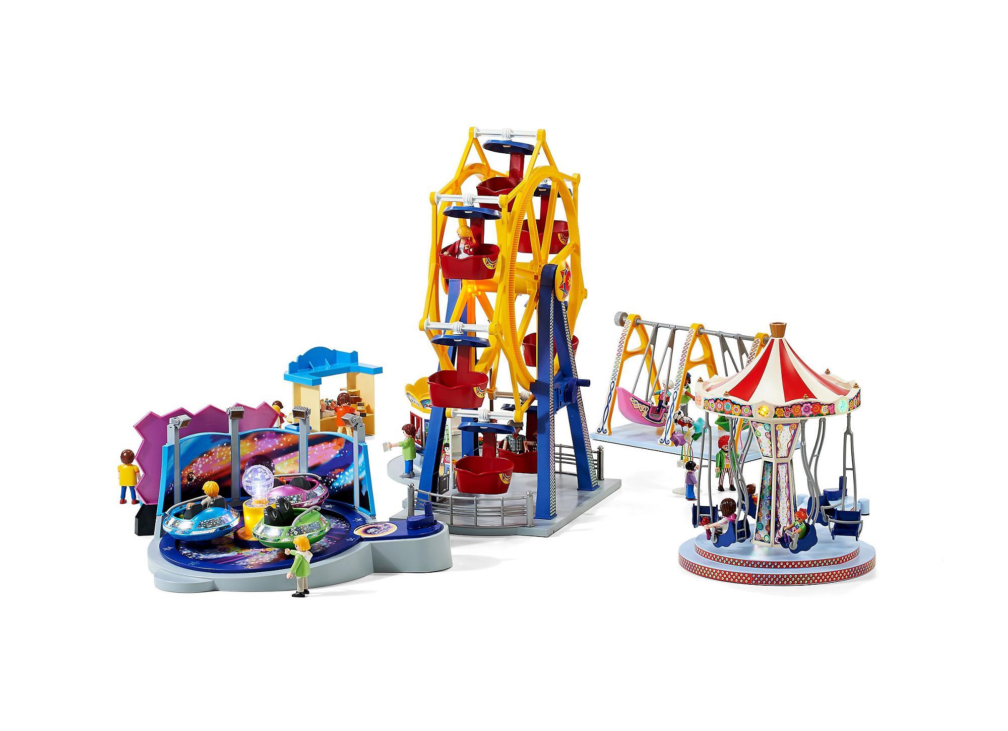 playmobil ferris wheel with lights