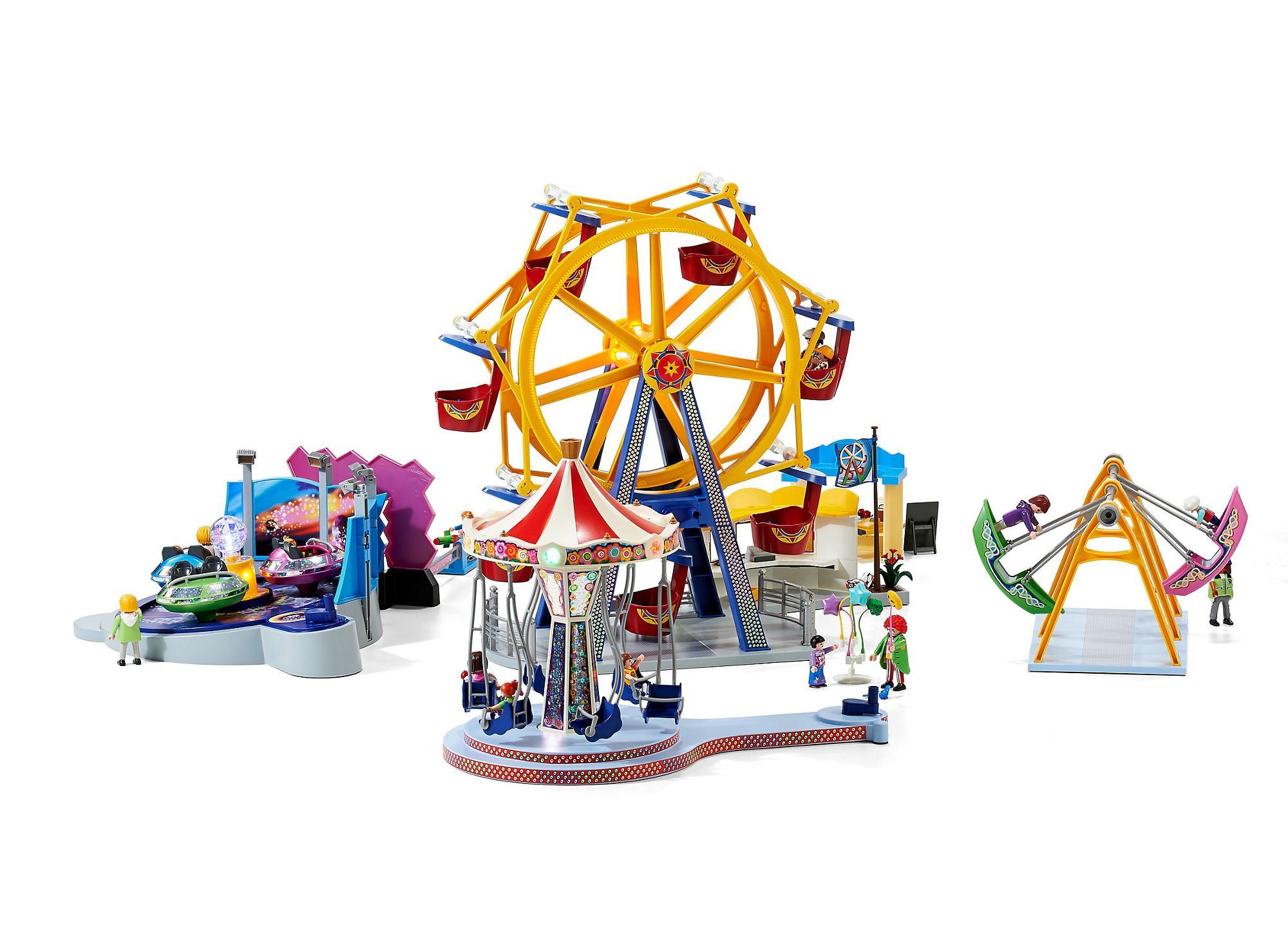 playmobil ferris wheel with lights