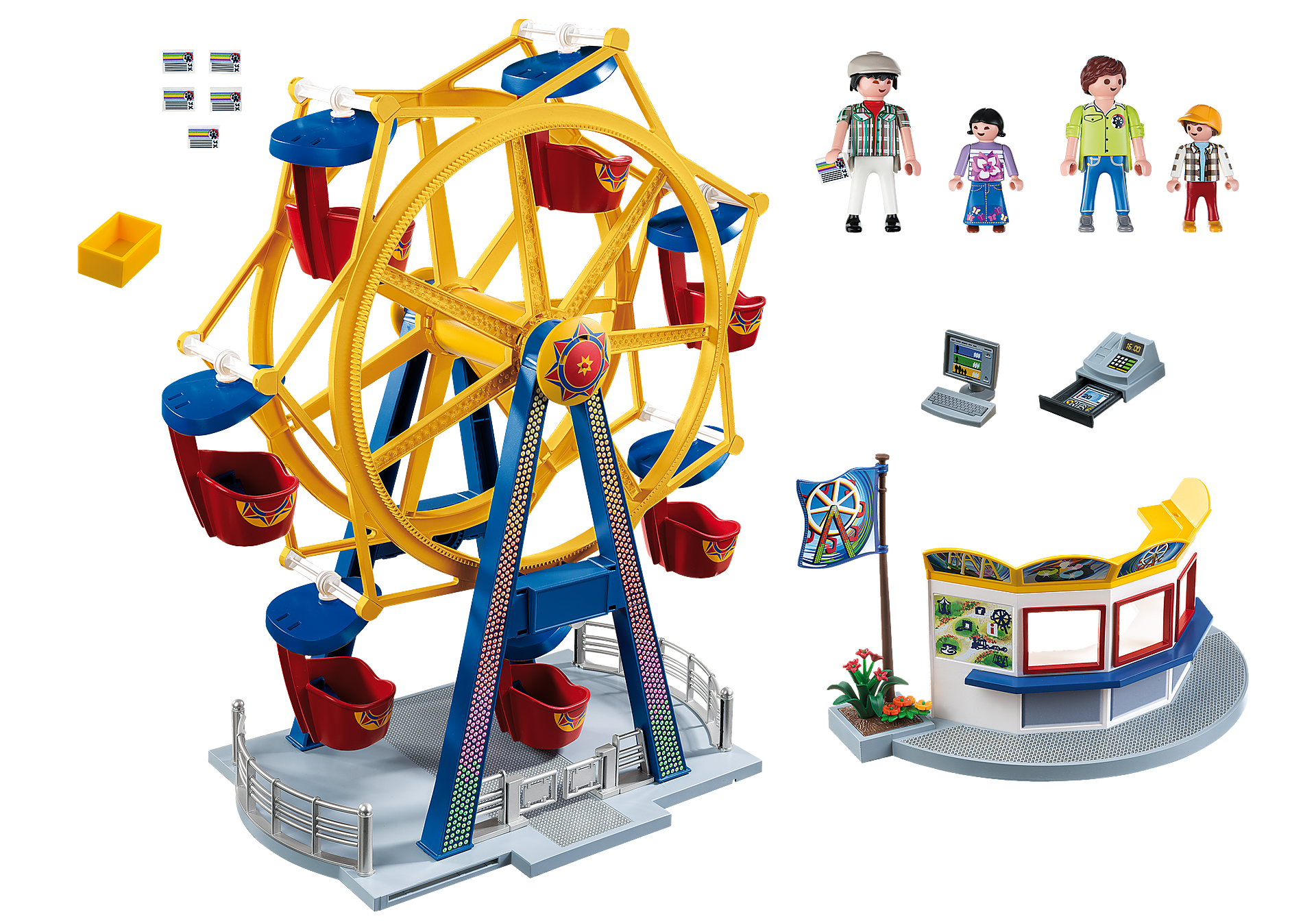 5552 Ferris Wheel with Lights zoom image4