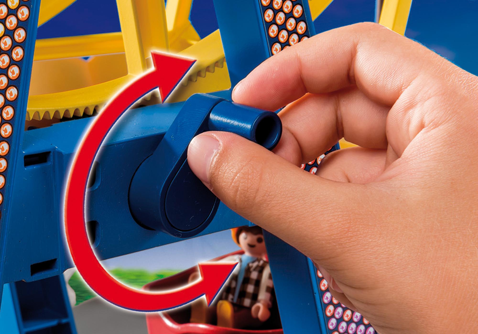 playmobil ferris wheel with lights