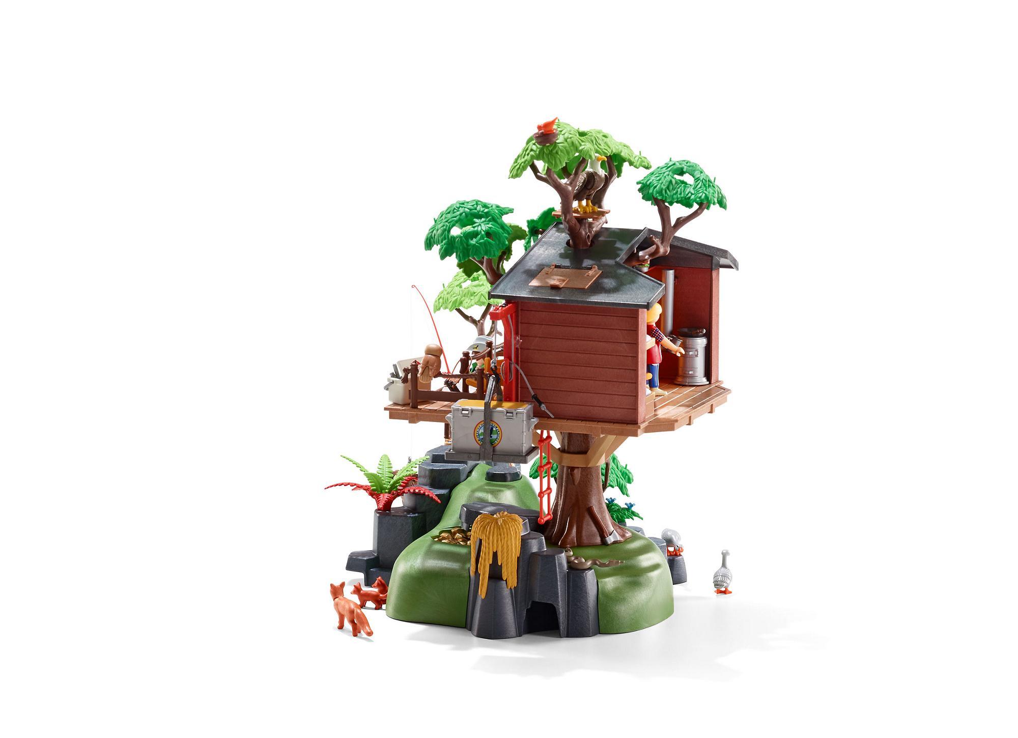 la casa del árbol de playmobil