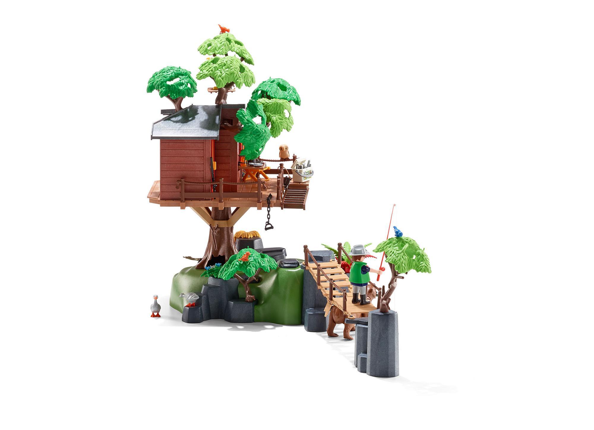 la casa del árbol de playmobil