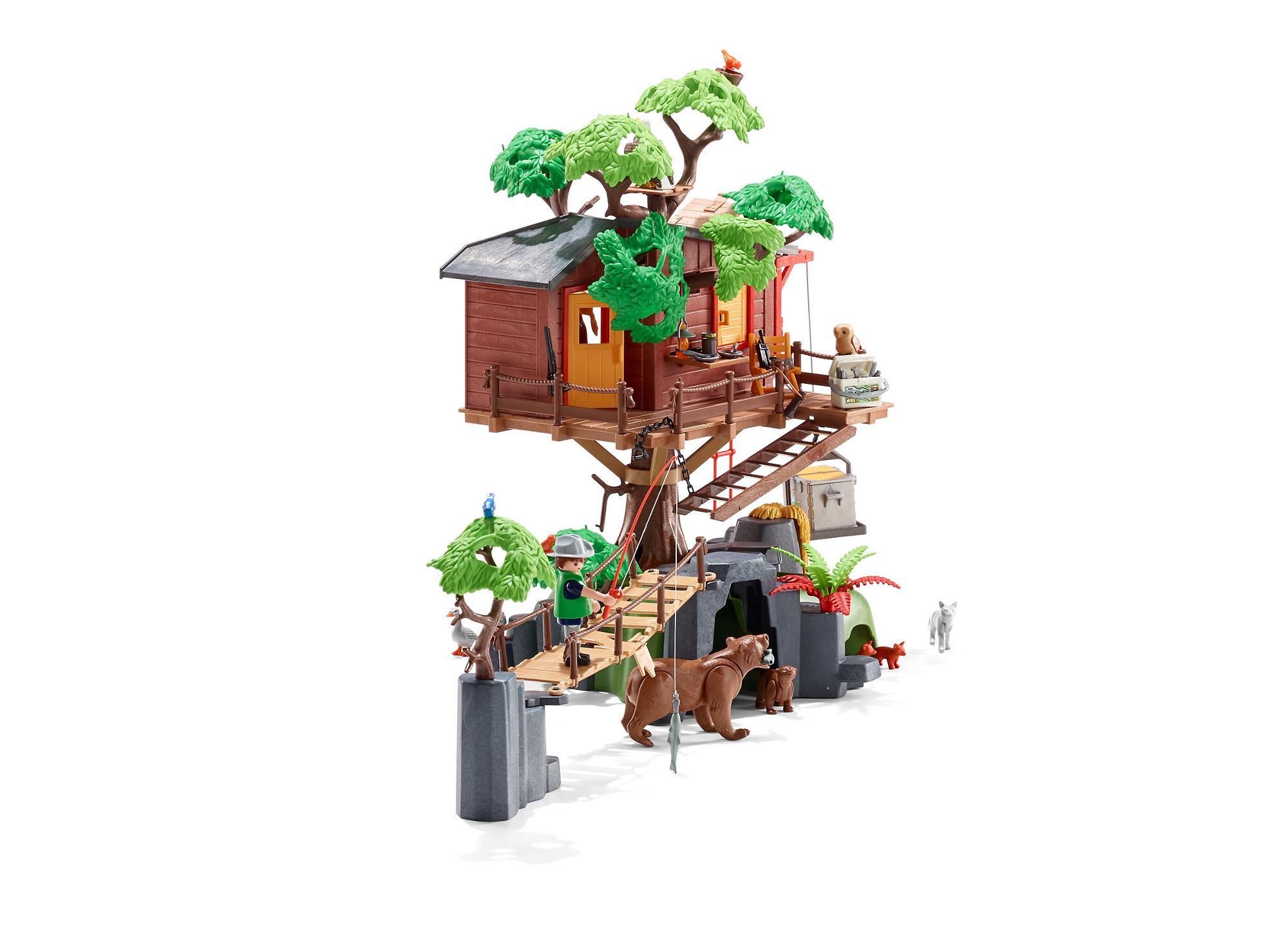 la casa del árbol de playmobil