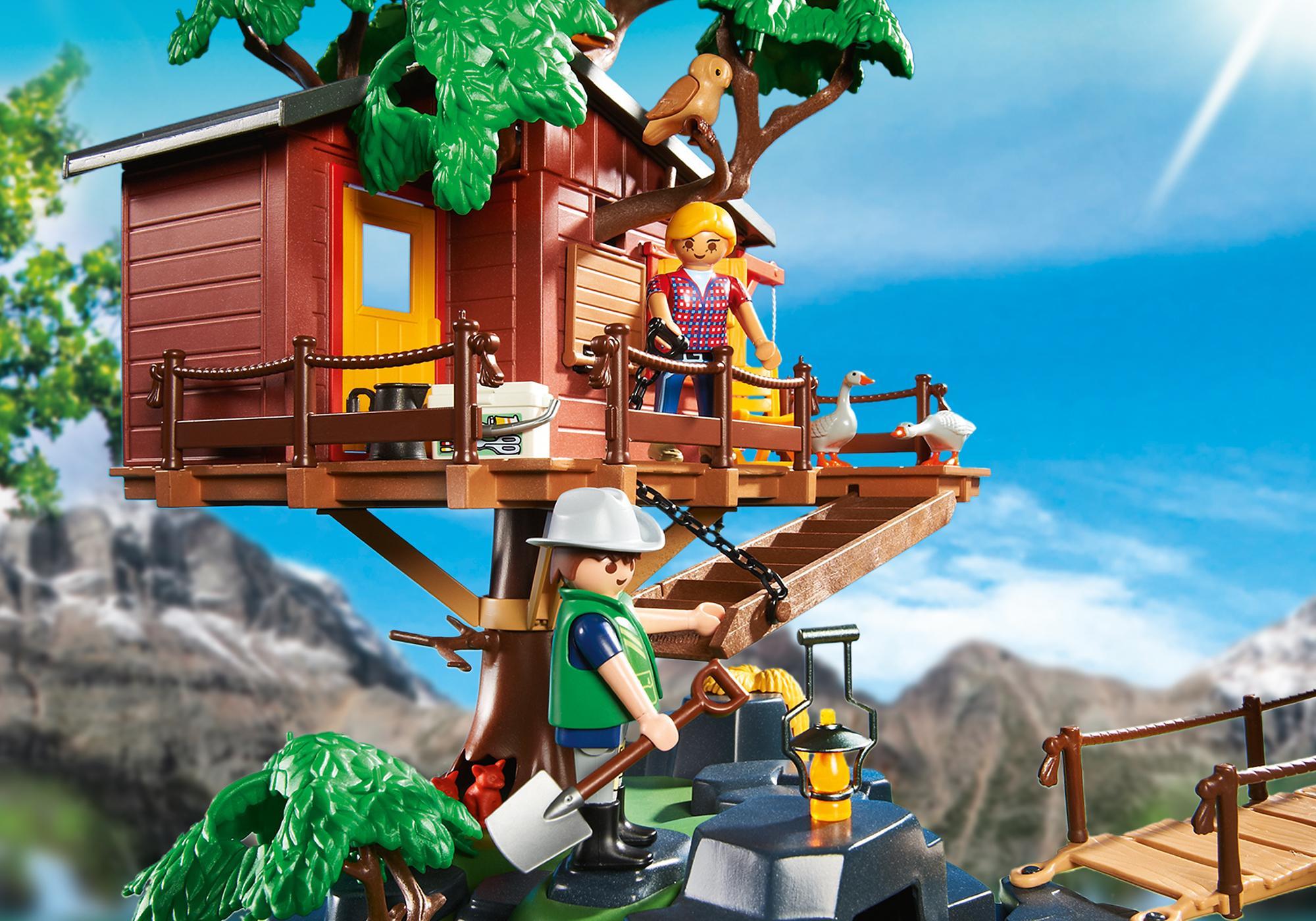 casa del arbol de aventuras playmobil