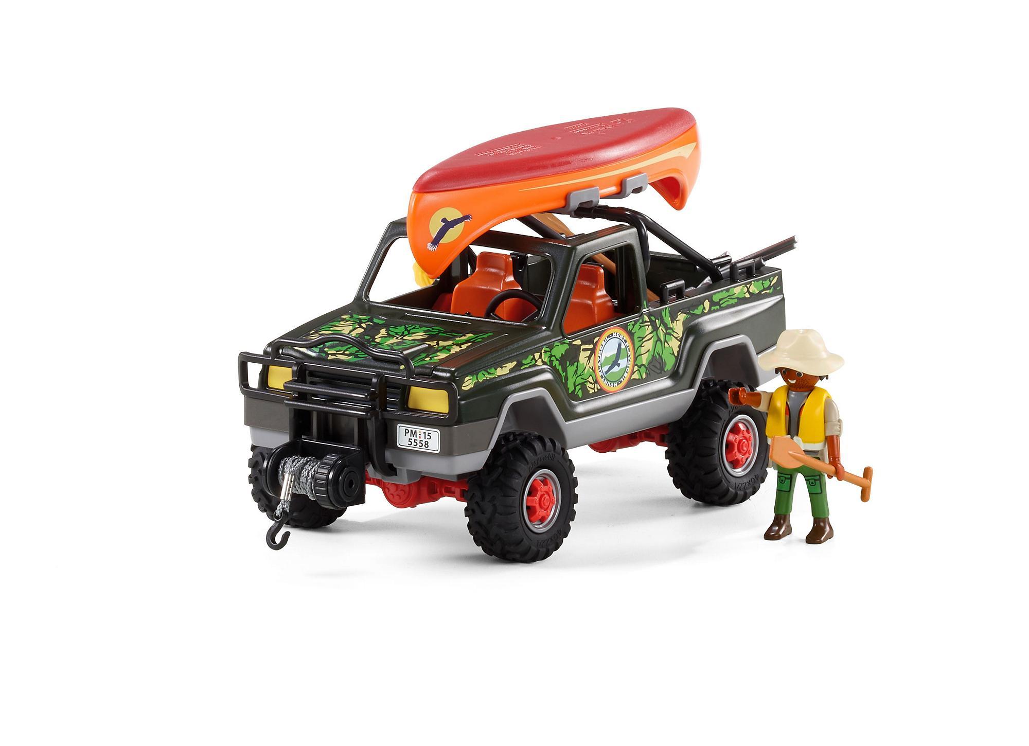 playmobil adventure pickup truck