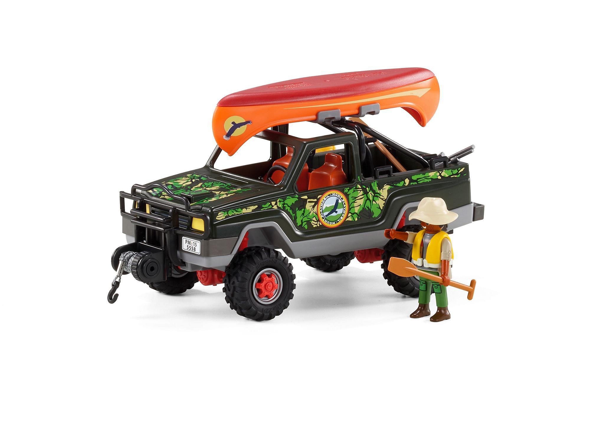 playmobil adventure pickup truck