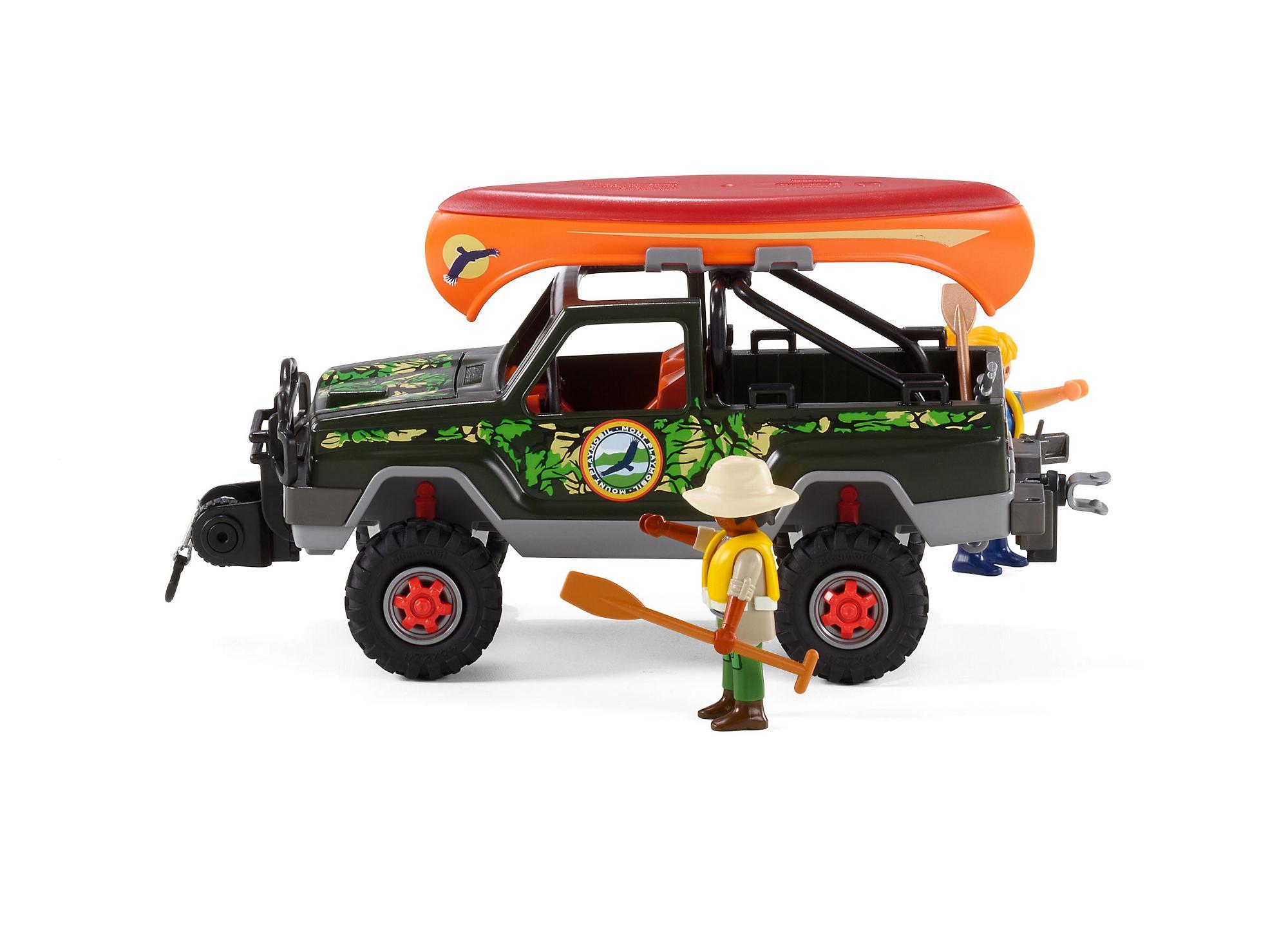 playmobil adventure pickup truck