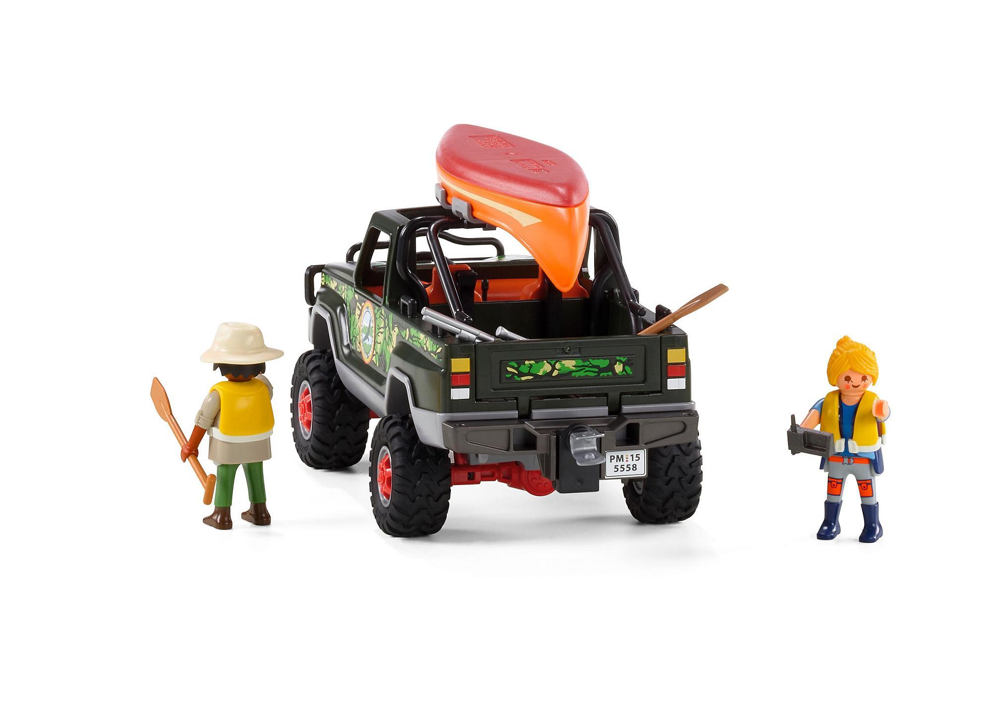 playmobil adventure pickup truck