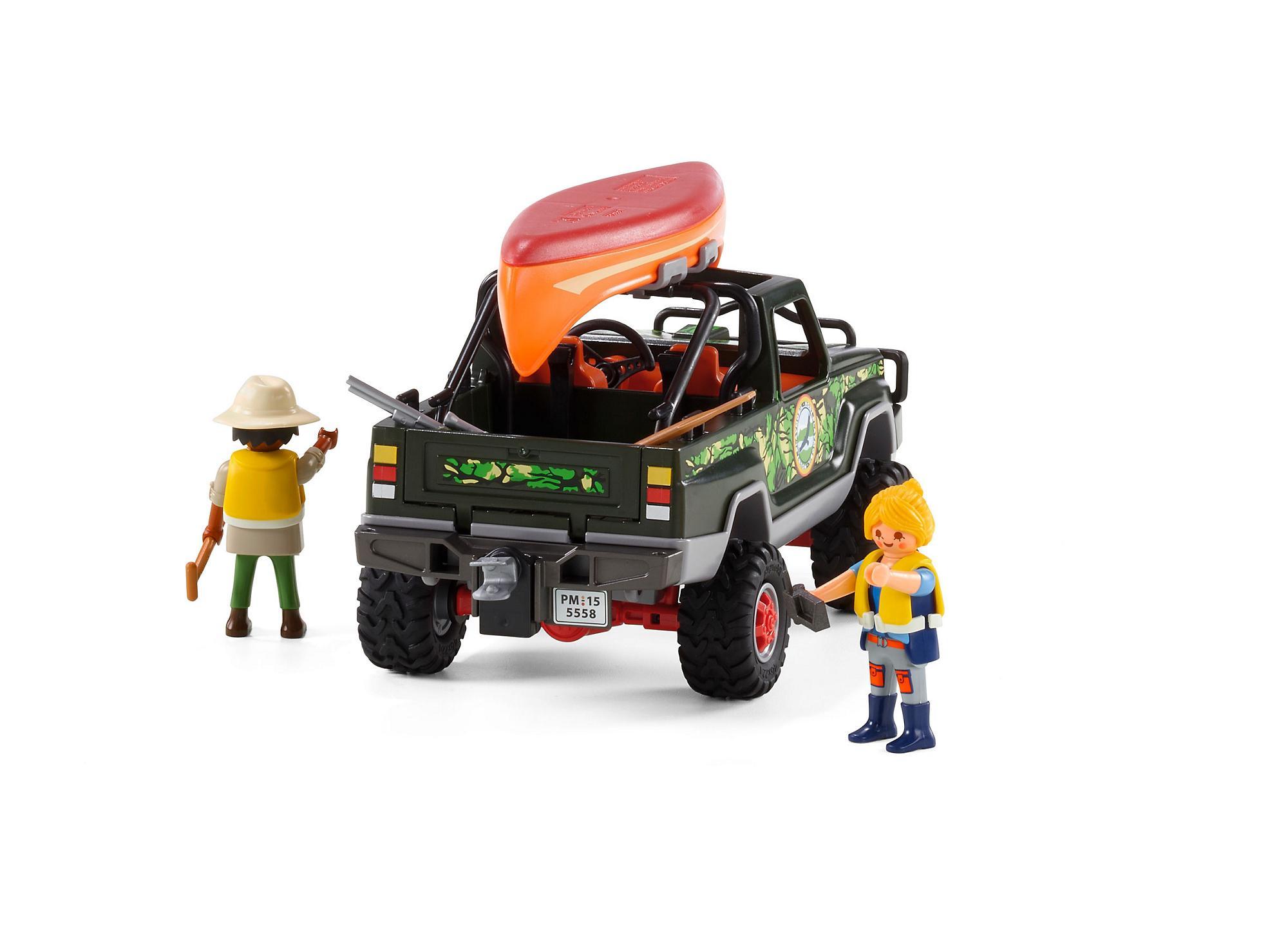 playmobil adventure pickup truck