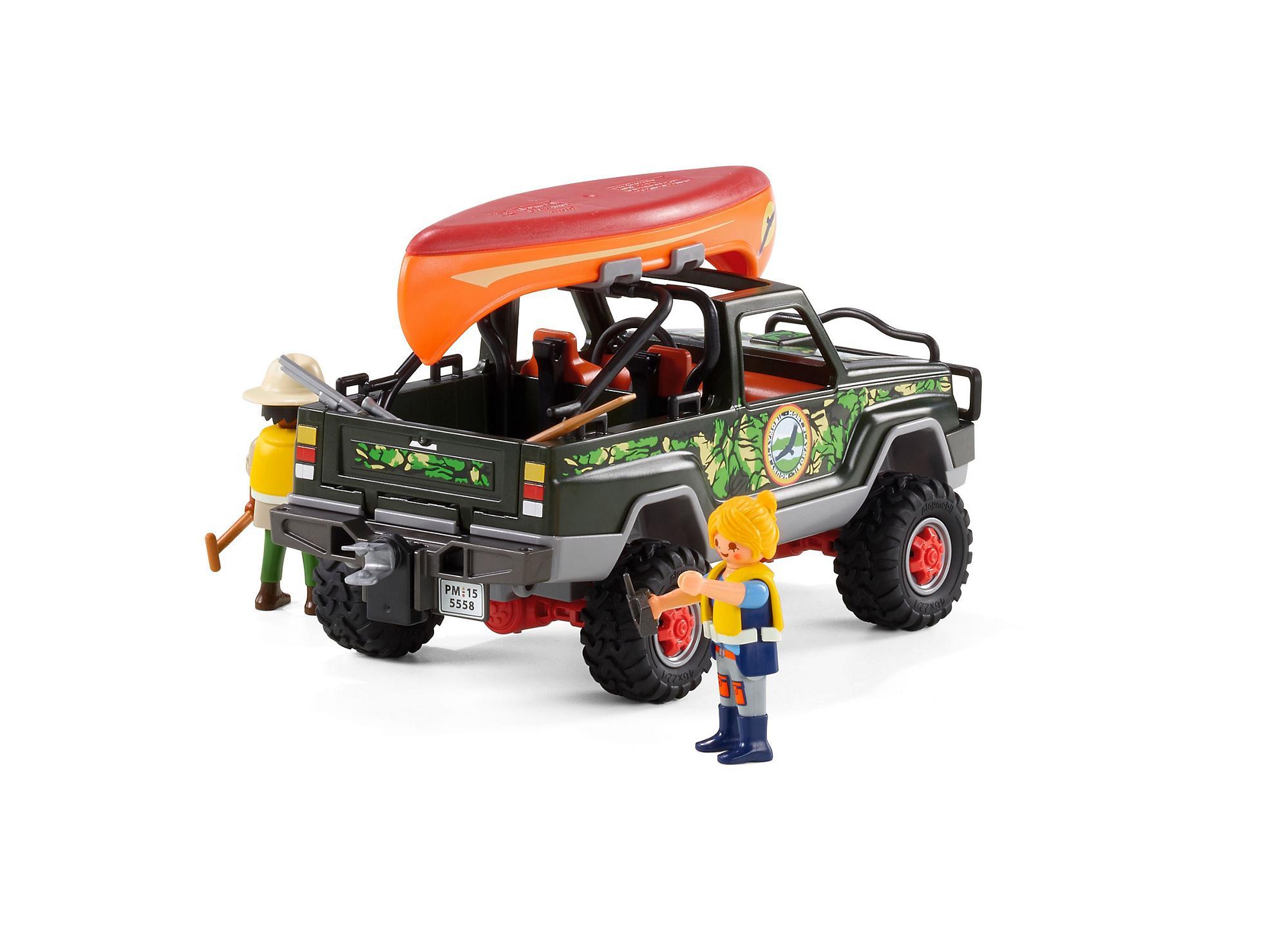 playmobil adventure pickup truck