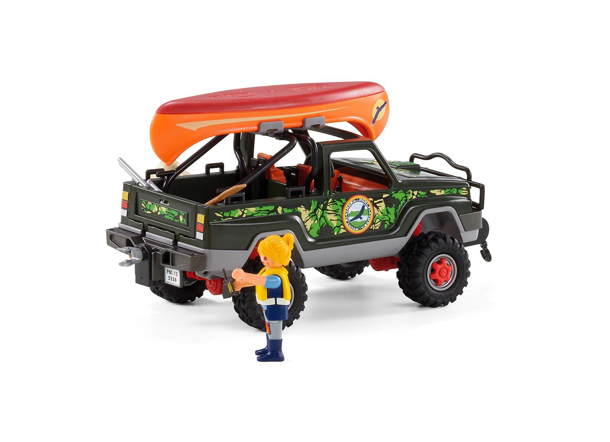 playmobil adventure pickup truck