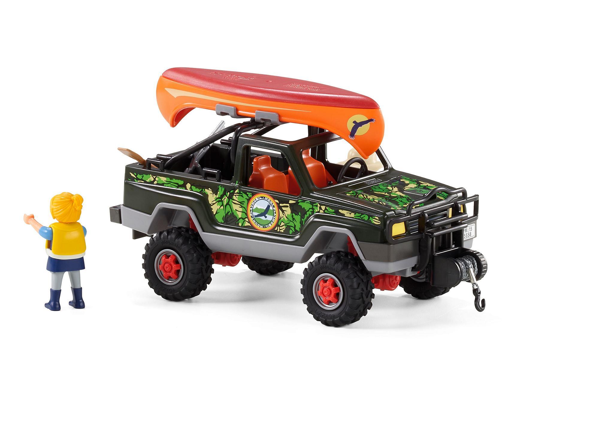 playmobil adventure pickup truck