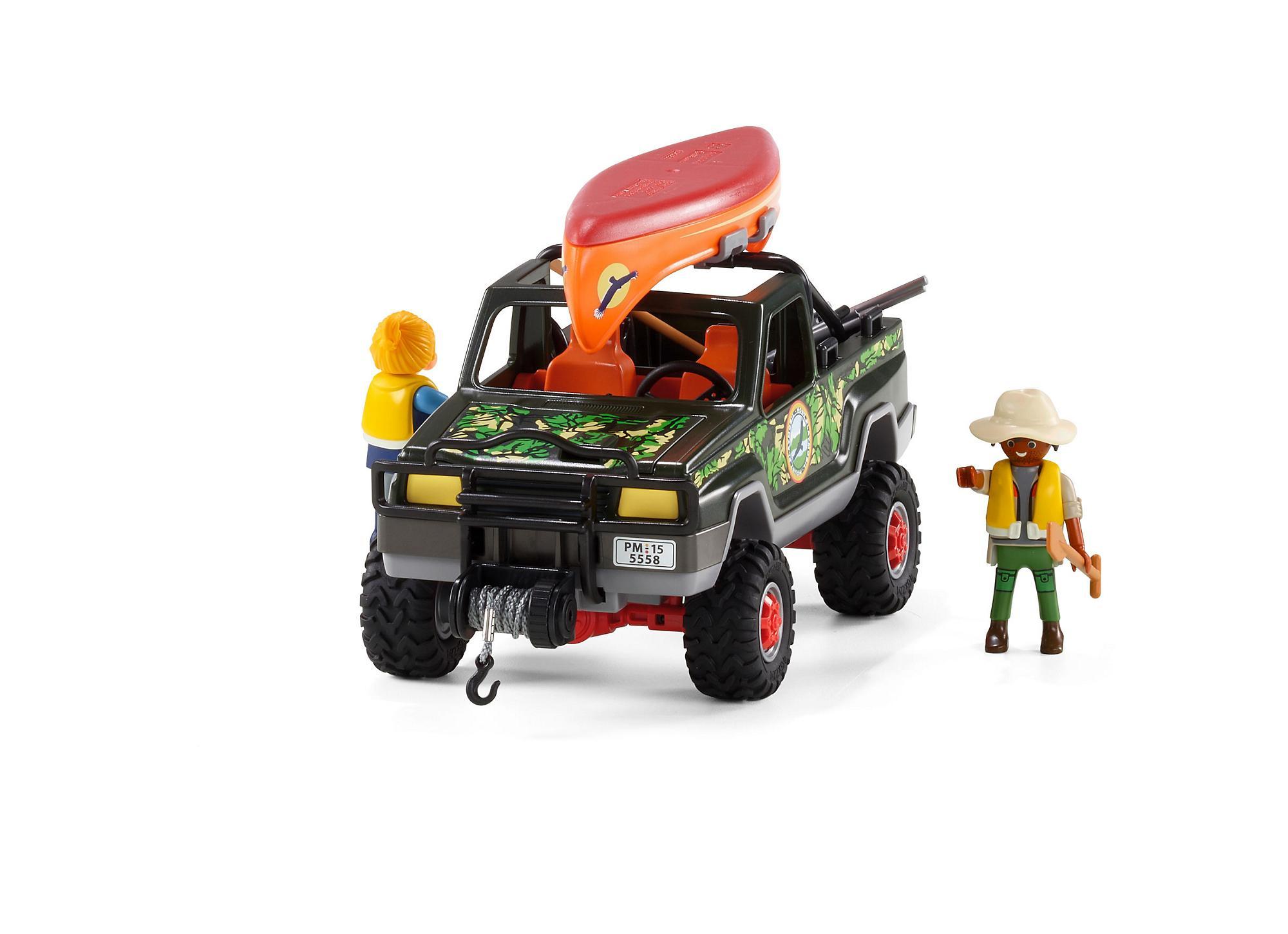 playmobil adventure pickup truck