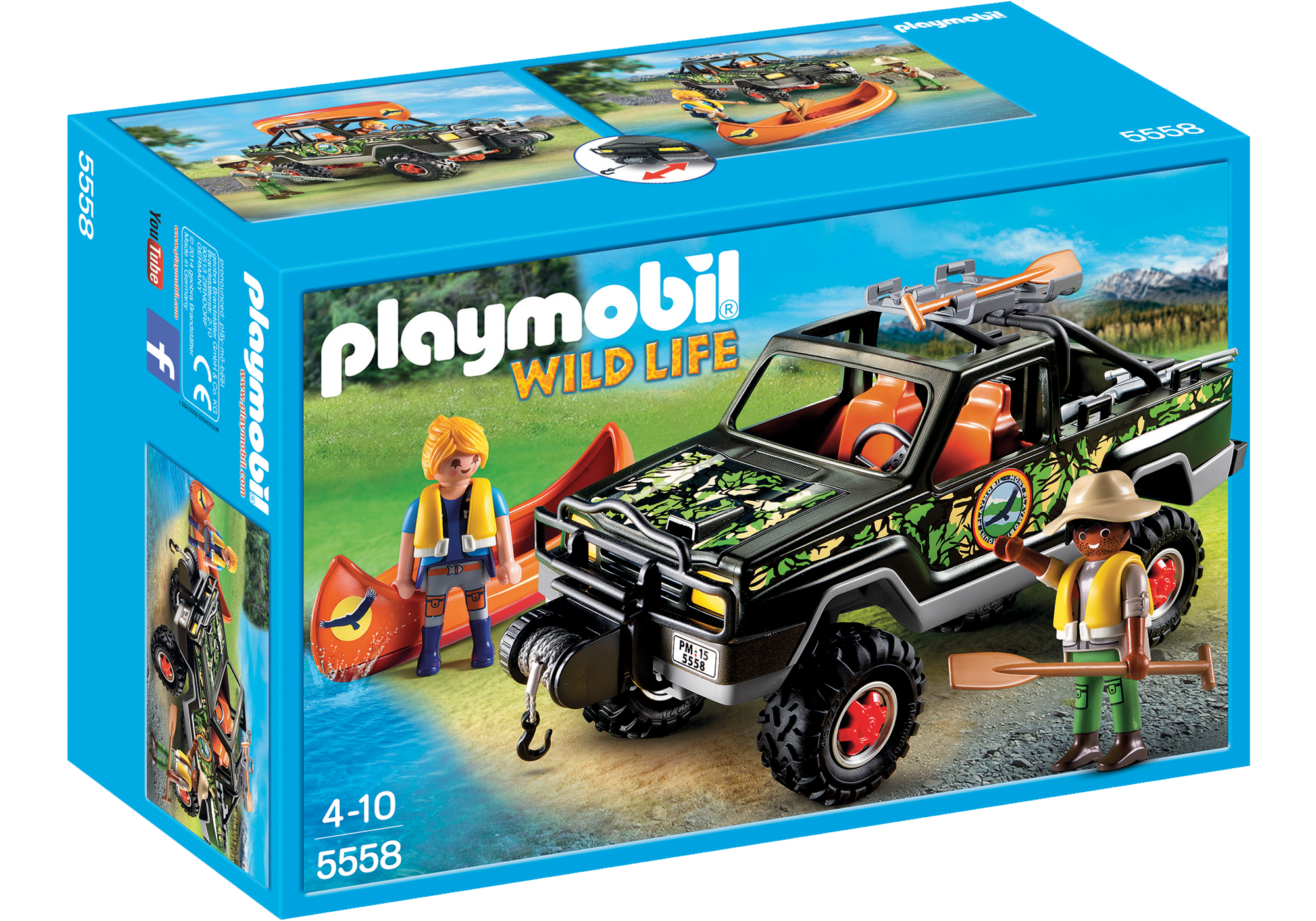 playmobil adventure pickup truck