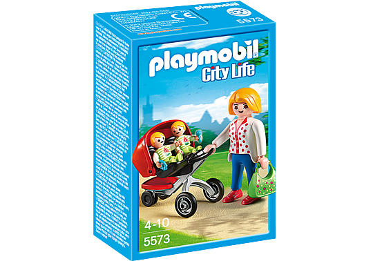 Mam con Carrito de Gemelos 5573 PLAYMOBIL