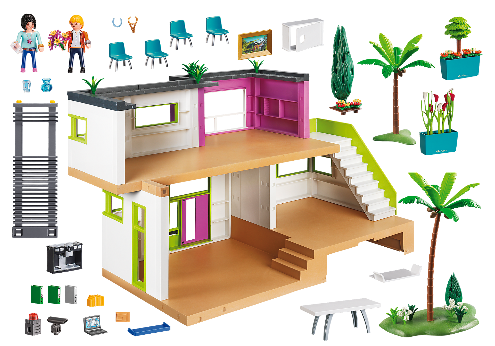 Moderne Luxusvilla 5574 Playmobil Deutschland