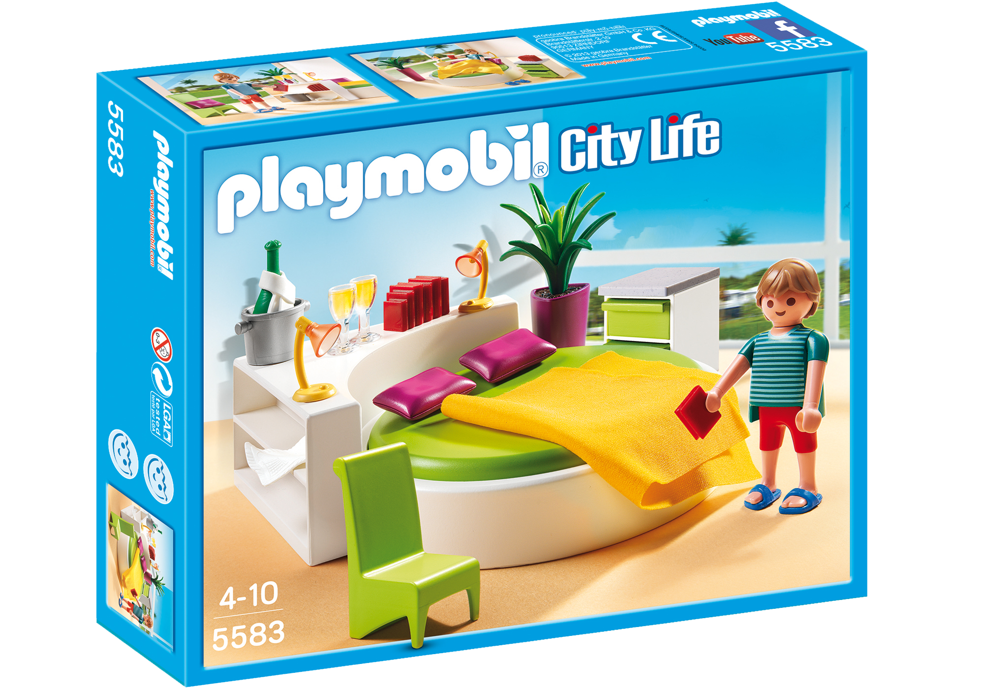 chambre des parents playmobil maison traditionnelle