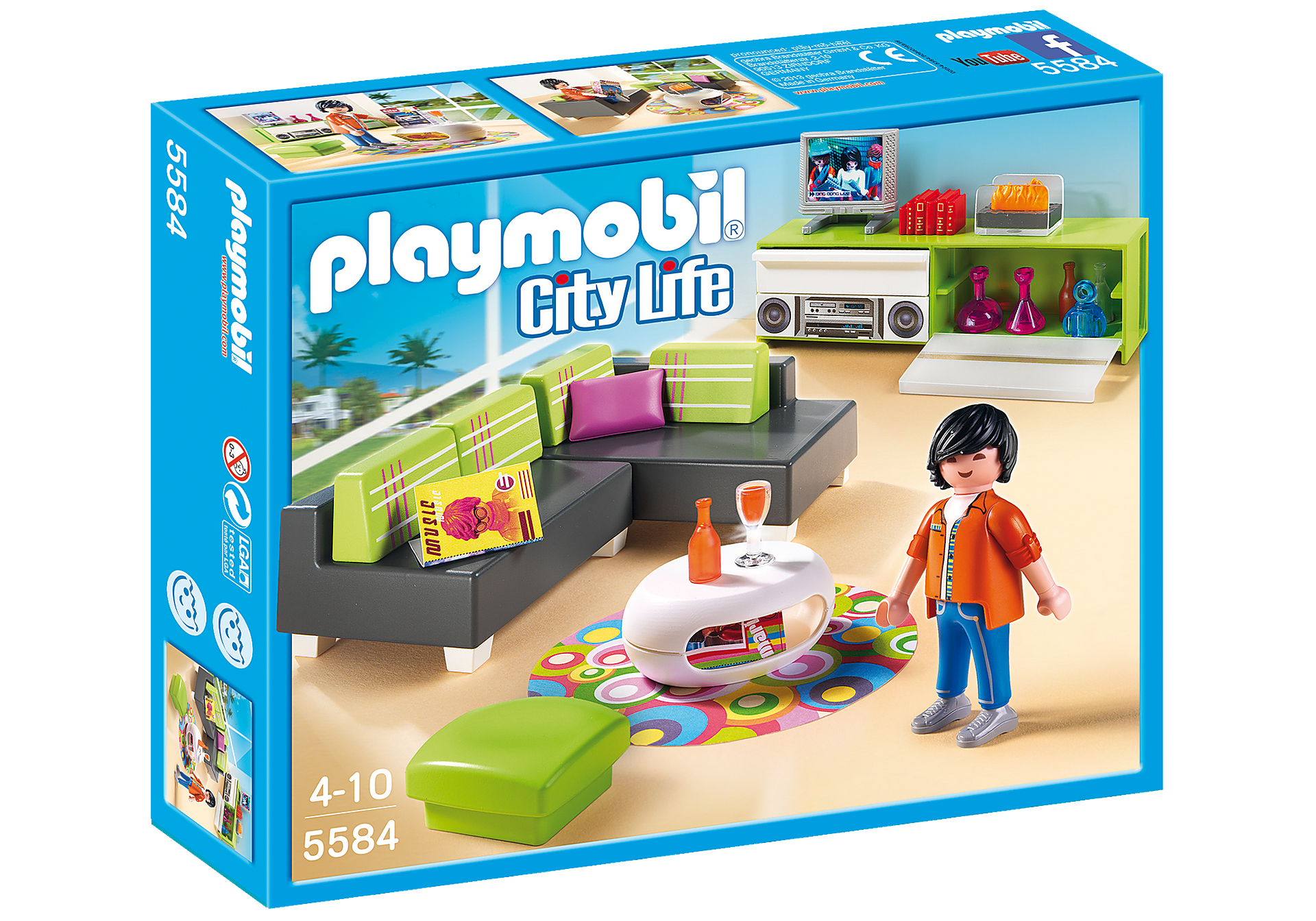 Wohnzimmer - 5584 - PLAYMOBIL® Deutschland Wohnzimmer - 5584 - PLAYMOBIL® Deutschland