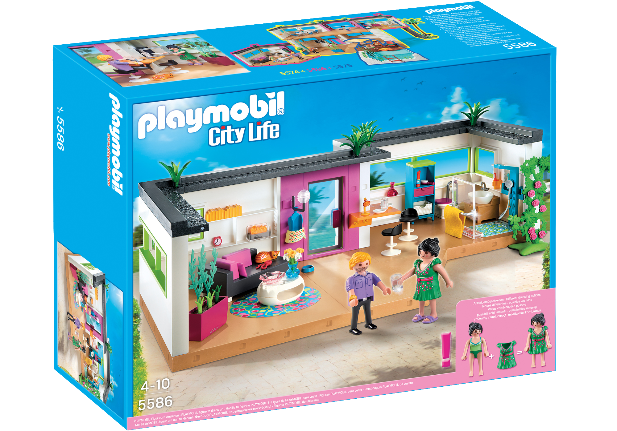 playmobil house city life