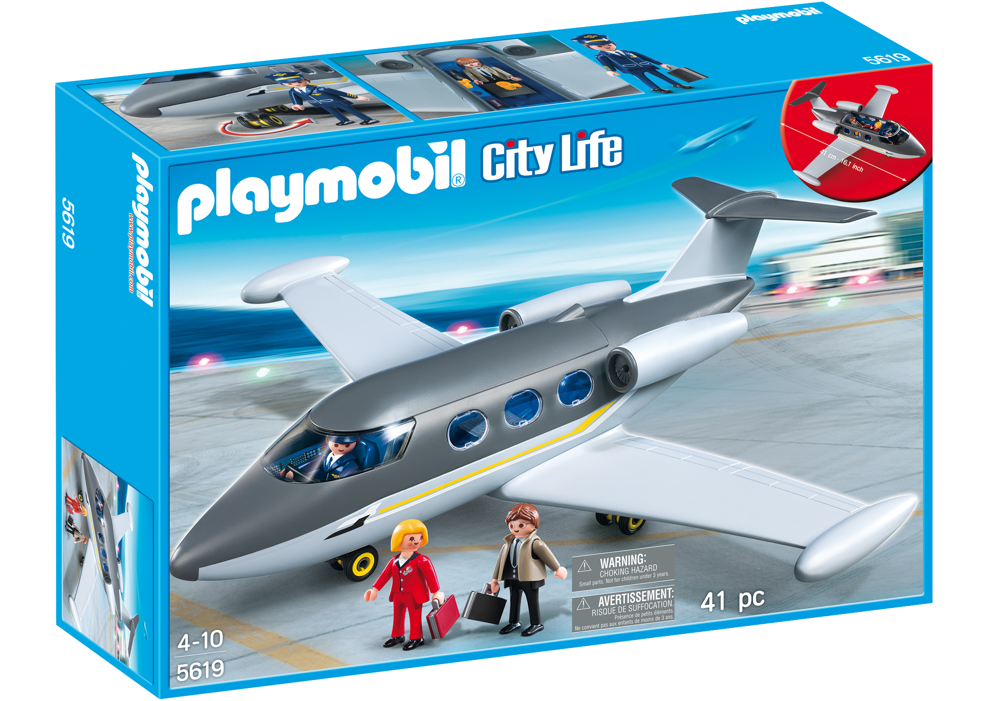 playmobil airplane set