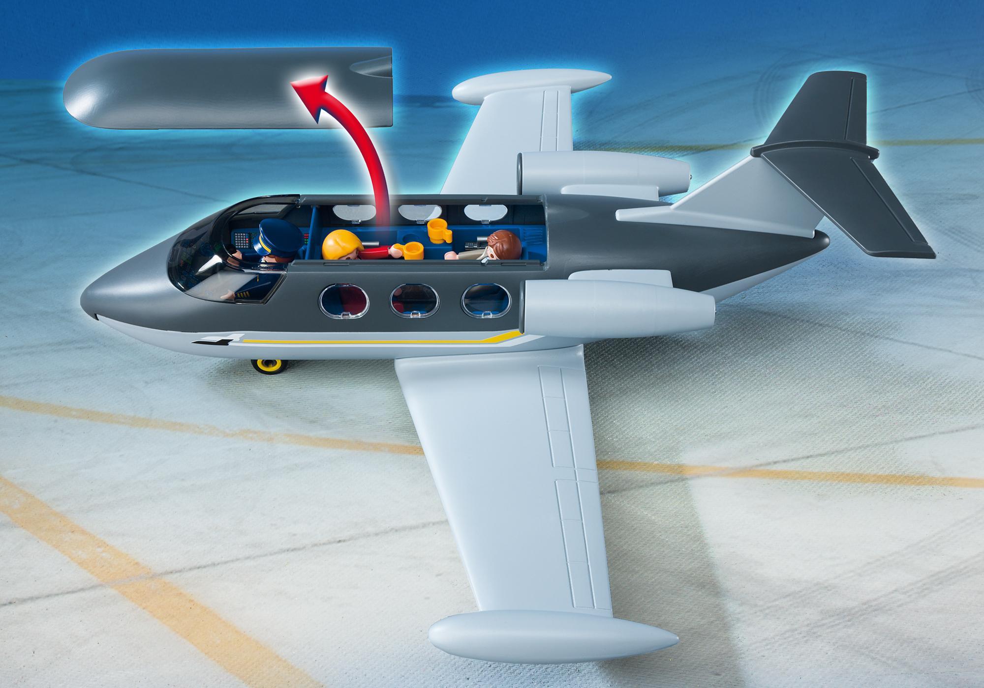 playmobil city life plane