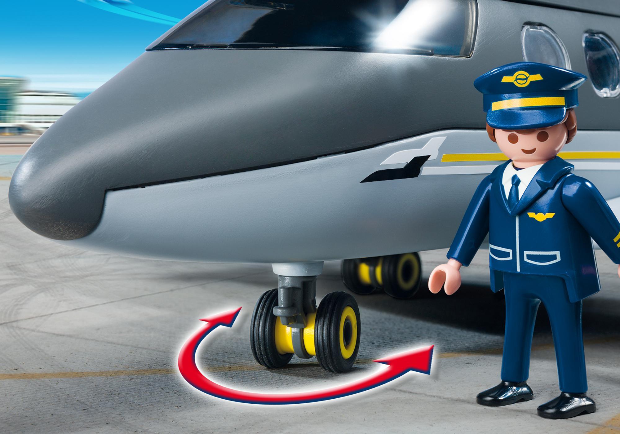 playmobil private jet