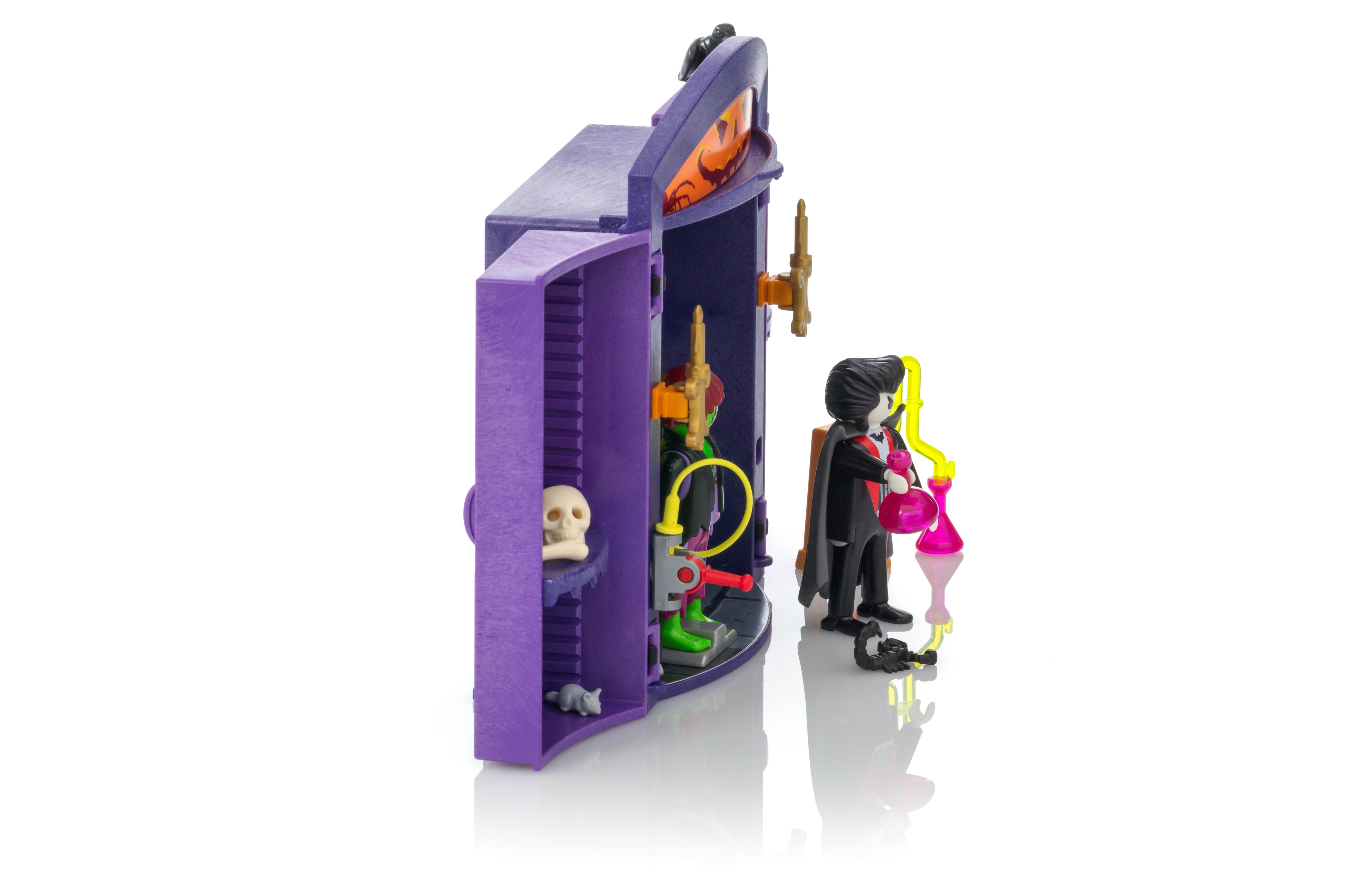 playmobil haunted house play box