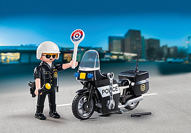 5648 Βαλιτσάκι Αστυνόμος με μοτοσικλέτα
