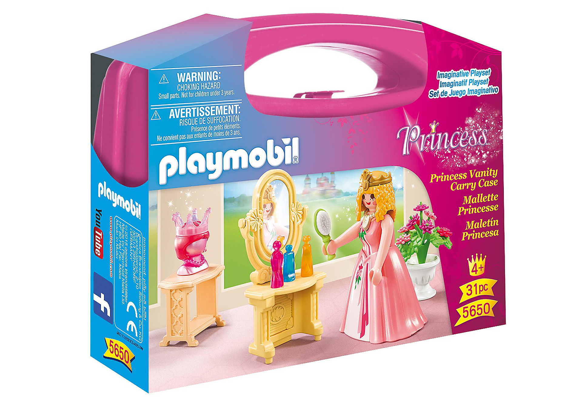 Princess Vanity Carry Case 5650 Playmobil United Kingdom Princess Vanity Carry Case 5650