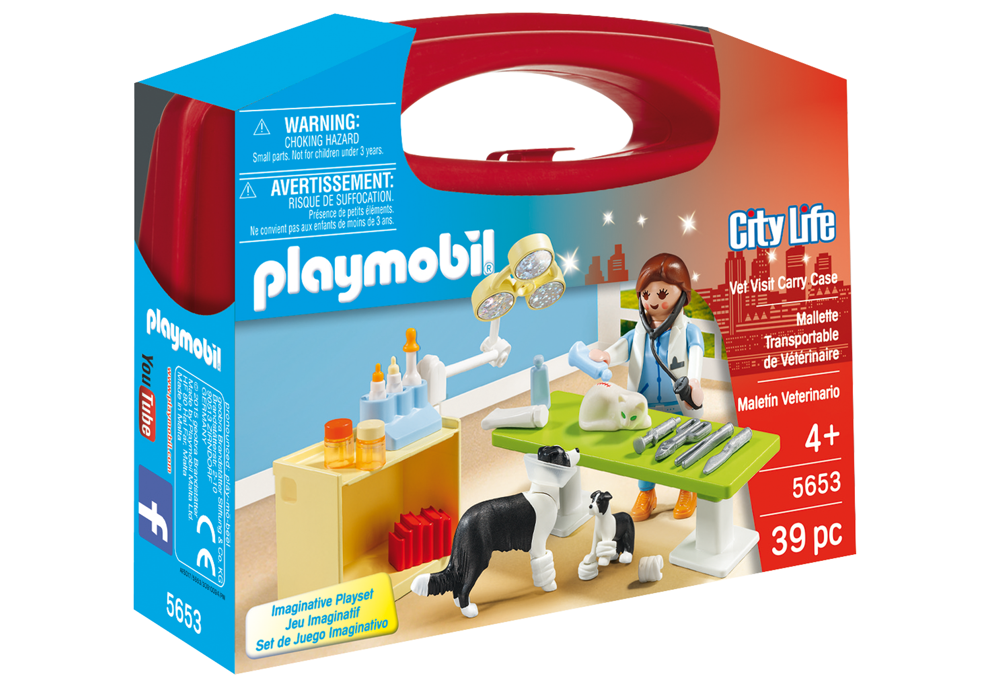 clinica veterinaria playmobil maletin