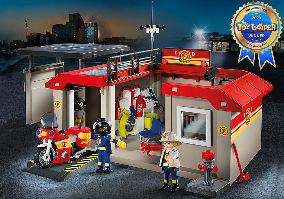 5663 Take Along Fire Station detail image 1