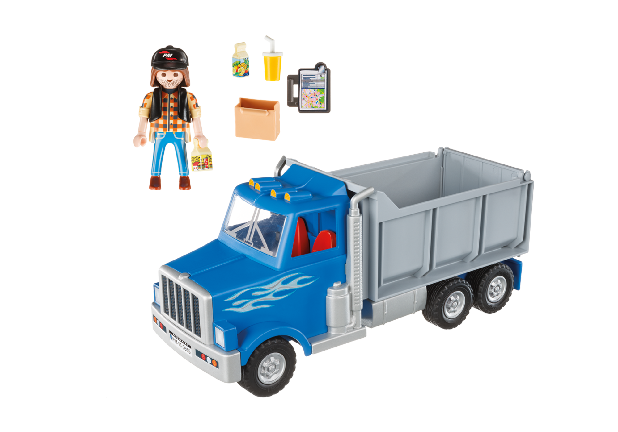 playmobil construction truck