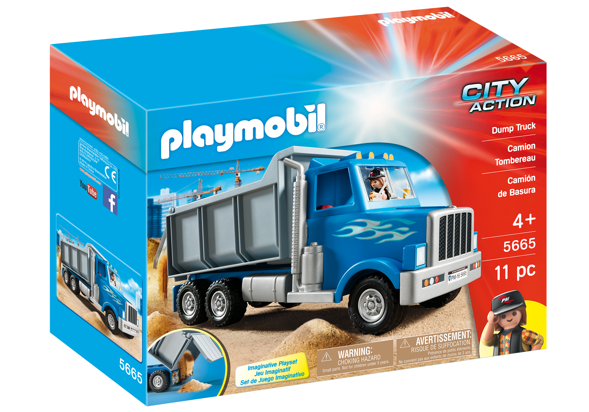 playmobil garbage truck
