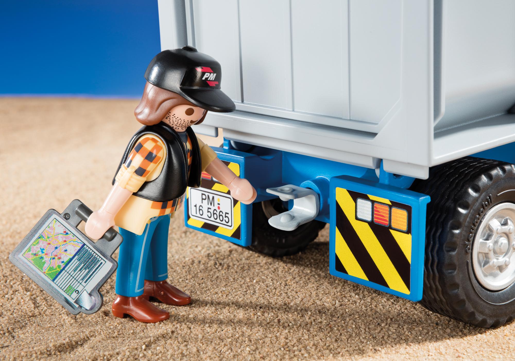 playmobil dump truck