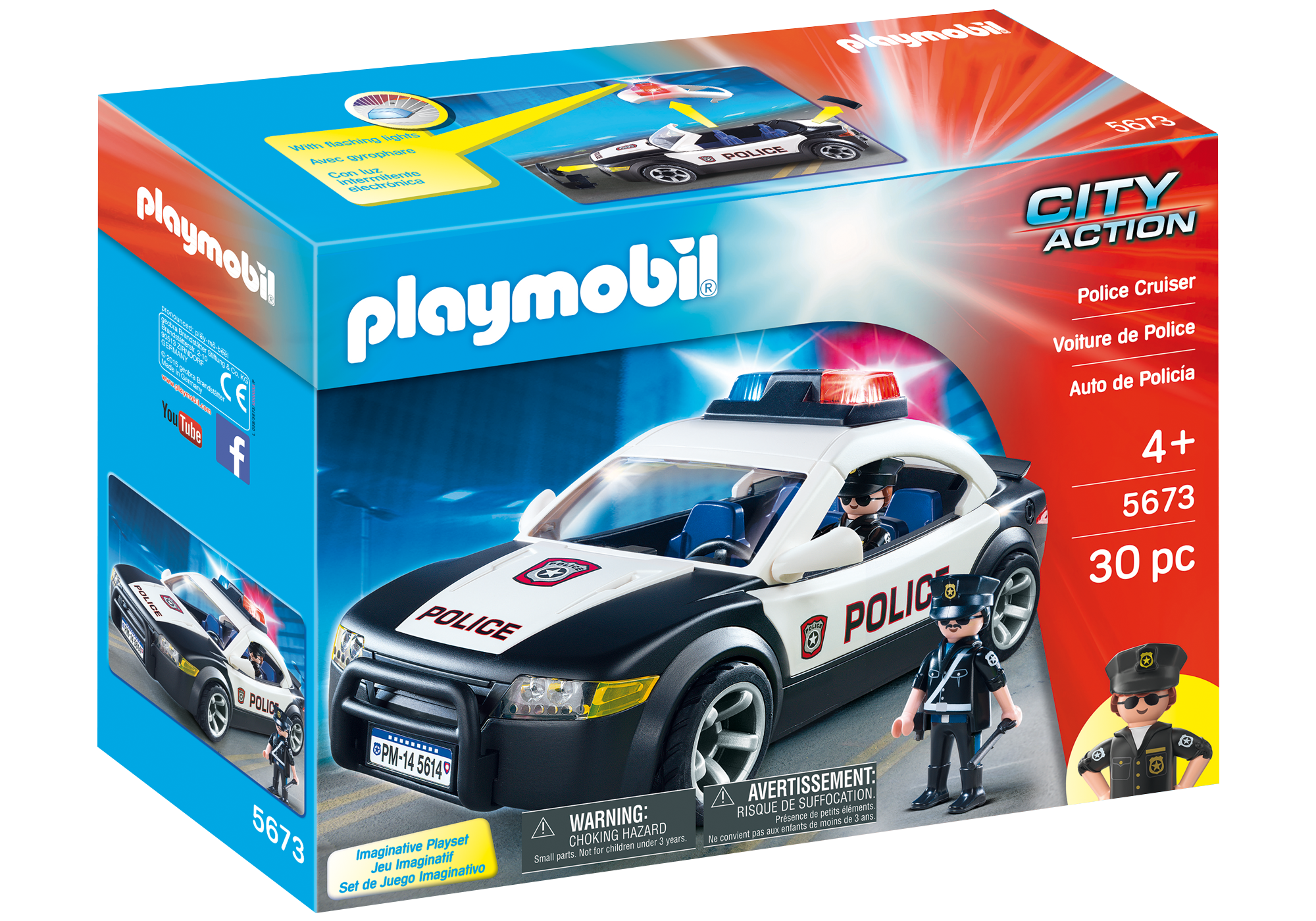 playmobil 123 police car