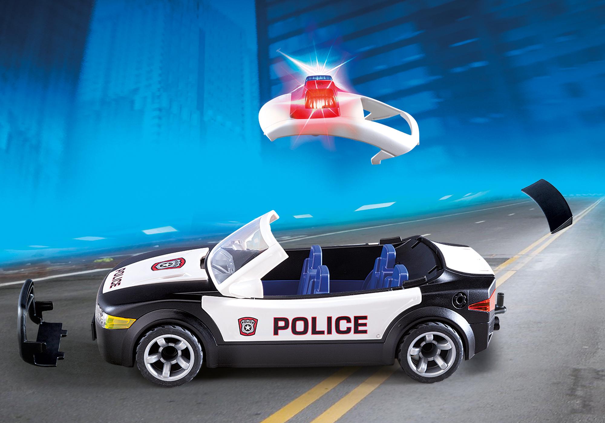 playmobil city action police cruiser