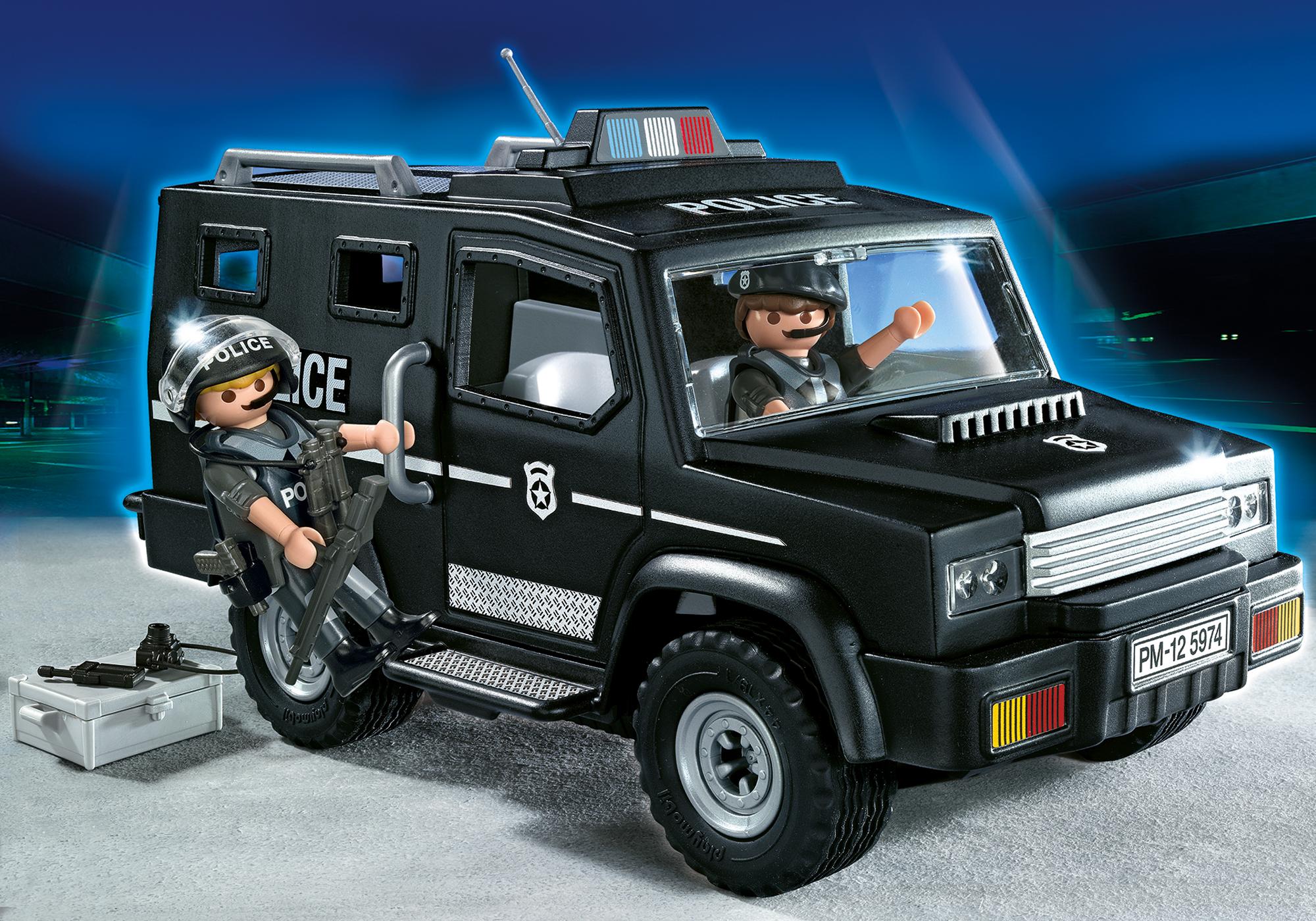 playmobil tactical unit command vehicle