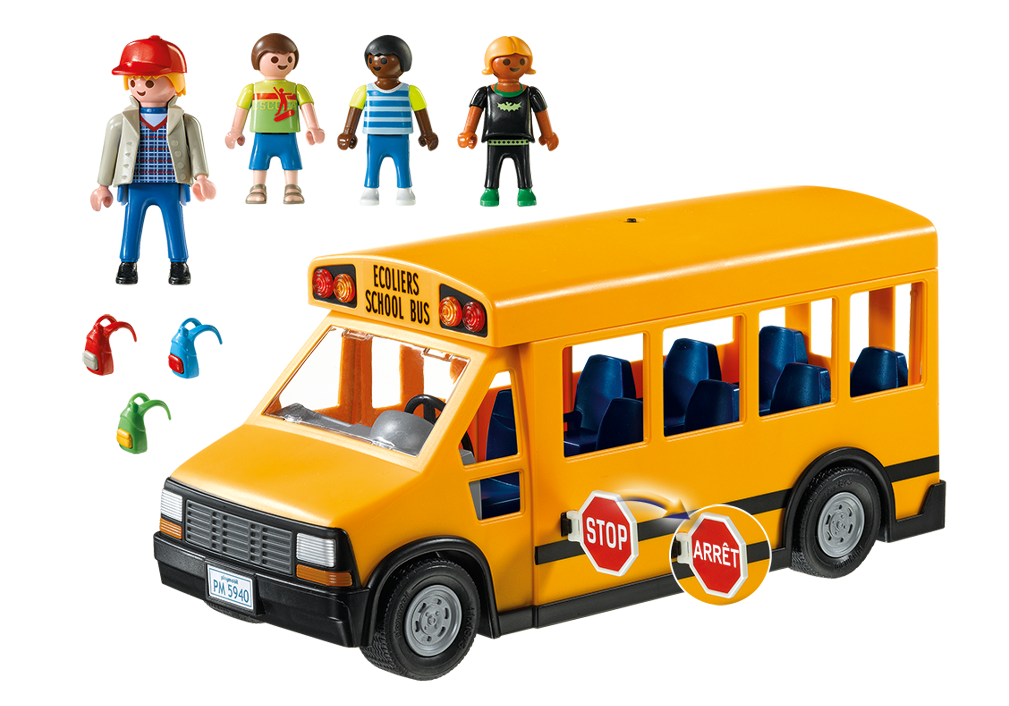 playmobil city life bus