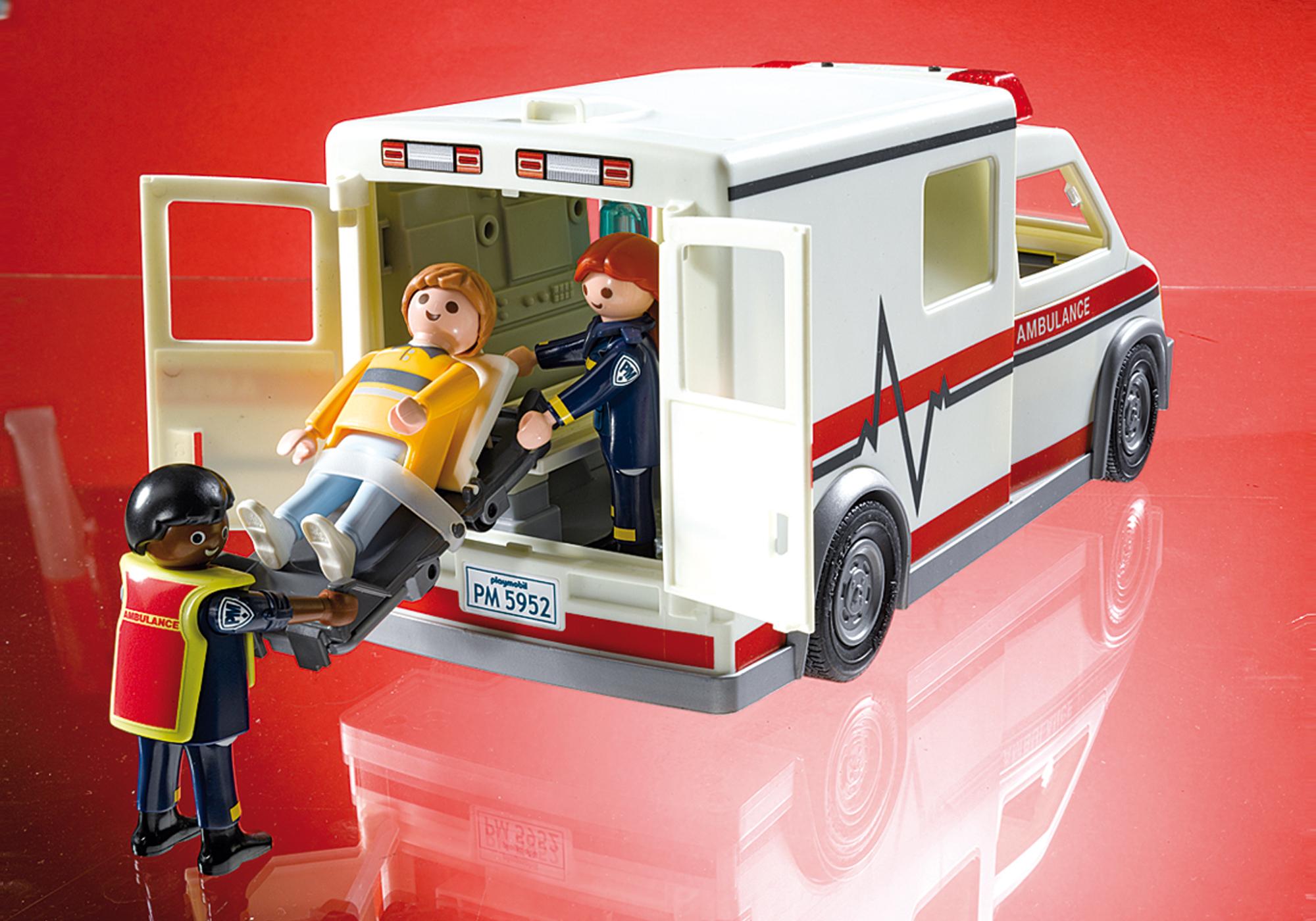 playmobil hospital ambulance