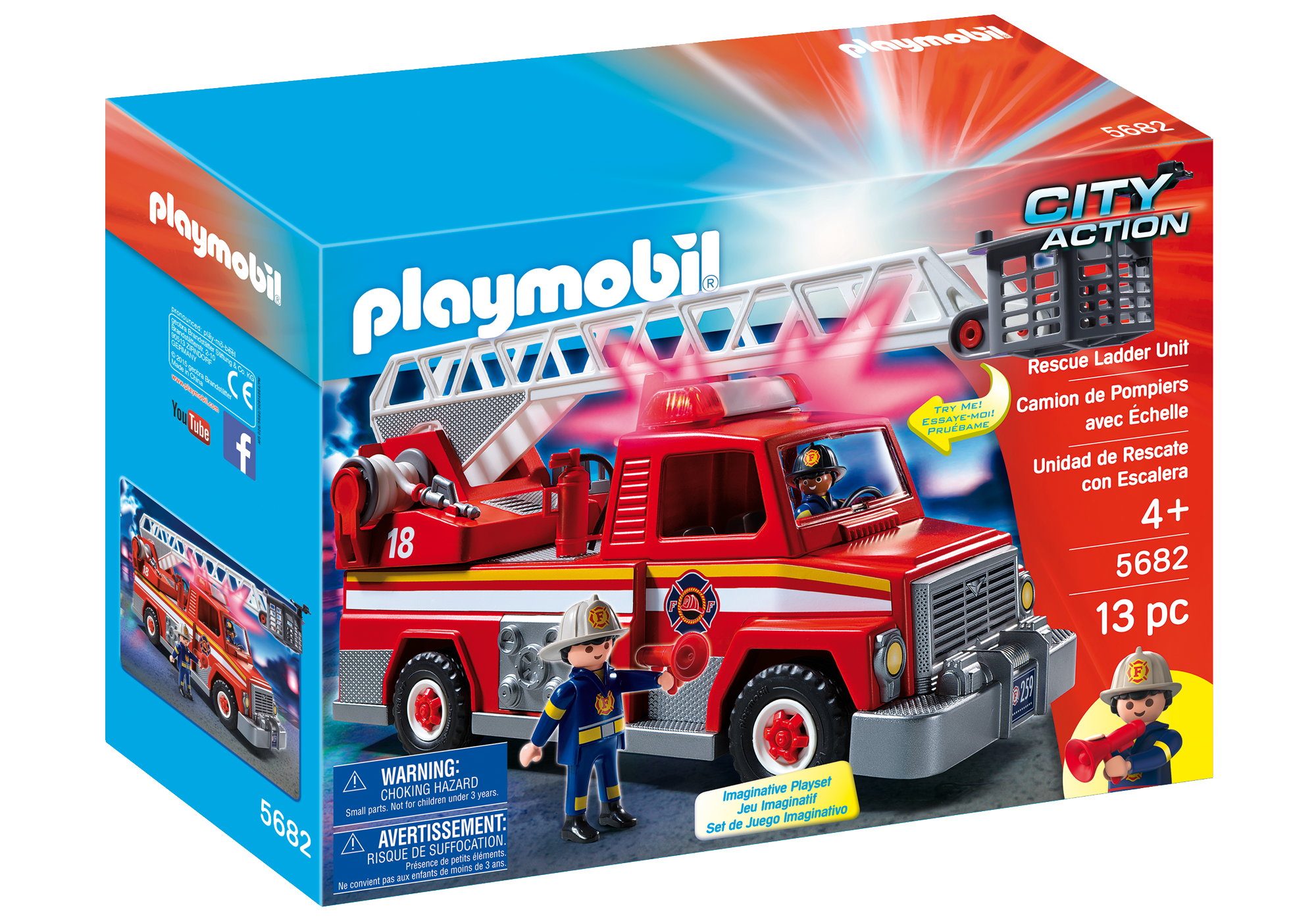 playmobil fire engine 5682